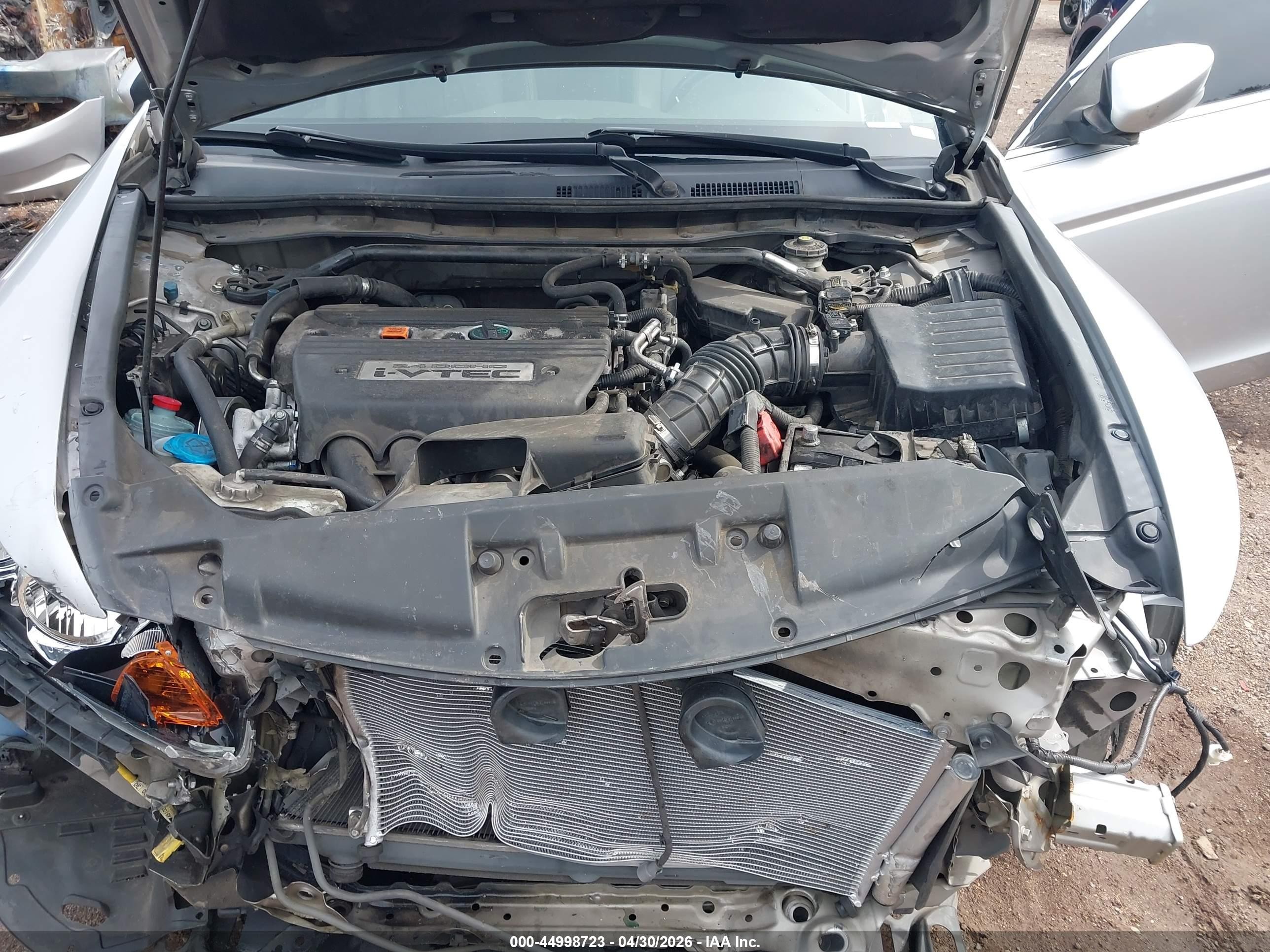 2008 Honda Accord 2.4 Ex-l Silver vin: 1HGCP26818A036997