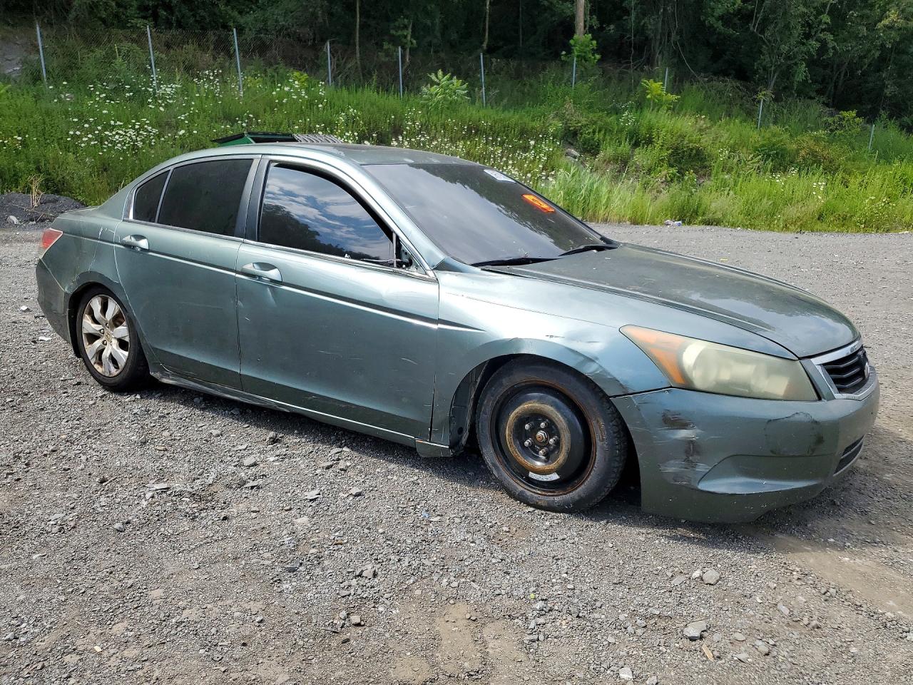 2008 Honda Accord Exl Green vin: 1HGCP26818A039382