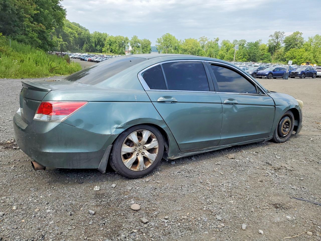 2008 Honda Accord Exl Green vin: 1HGCP26818A039382