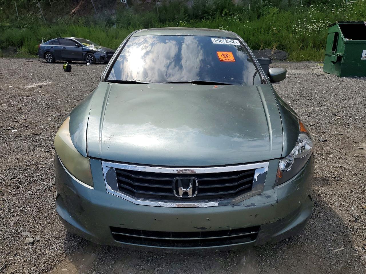 2008 Honda Accord Exl Green vin: 1HGCP26818A039382