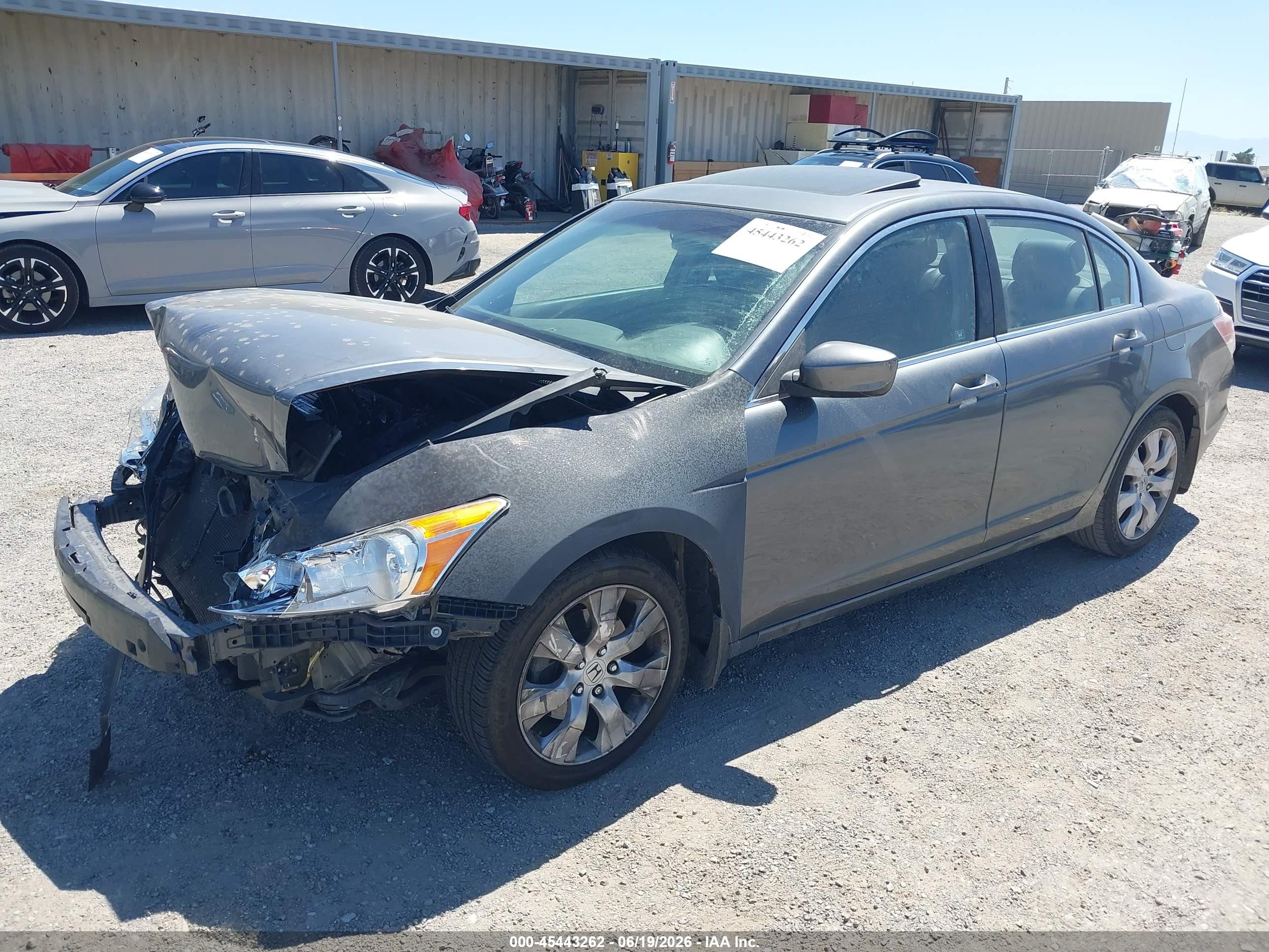 2008 Honda Accord 2.4 Ex-l Black vin: 1HGCP26818A047336