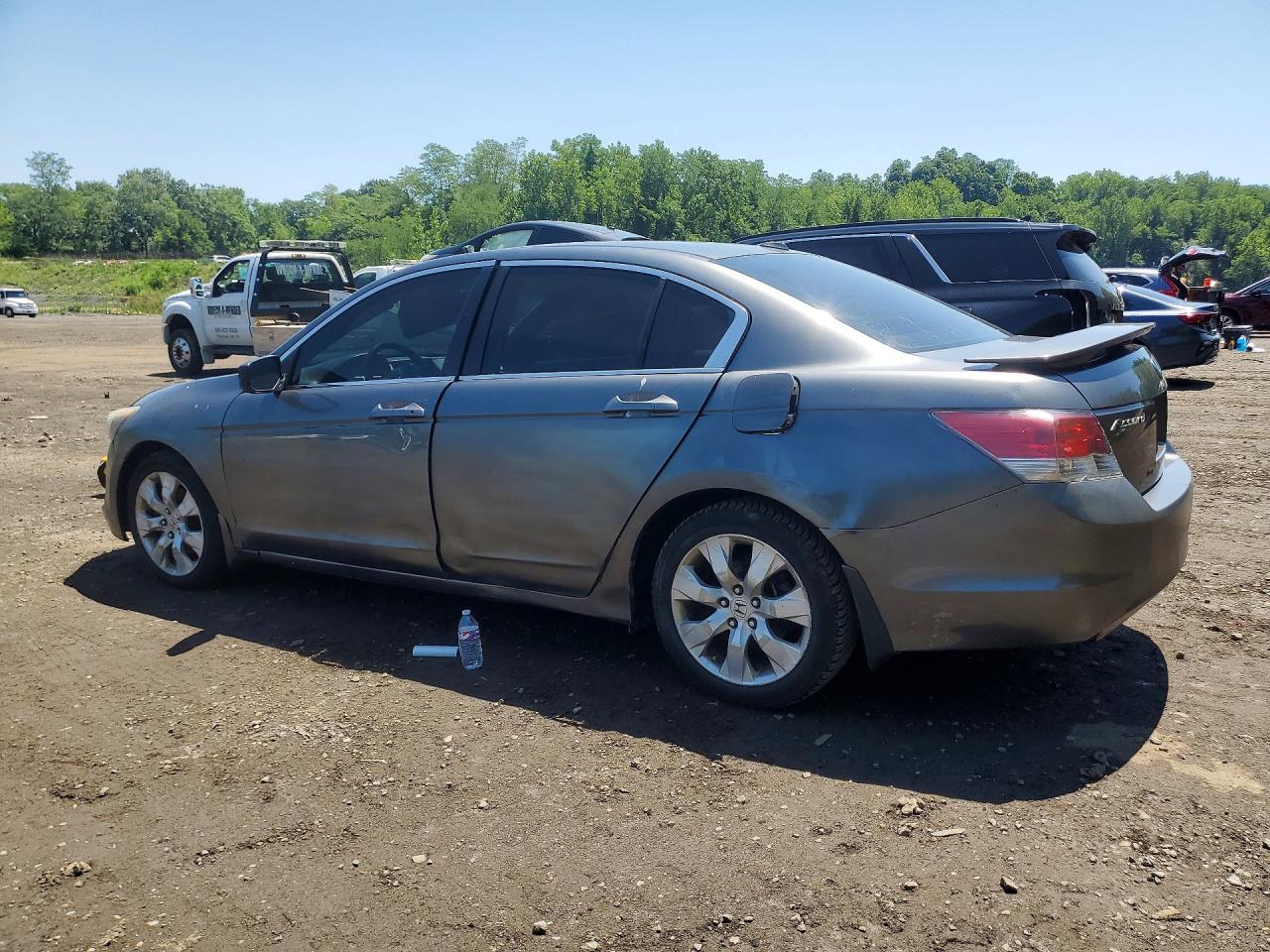 2008 Honda Accord Exl Серый vin: 1HGCP26818A047353