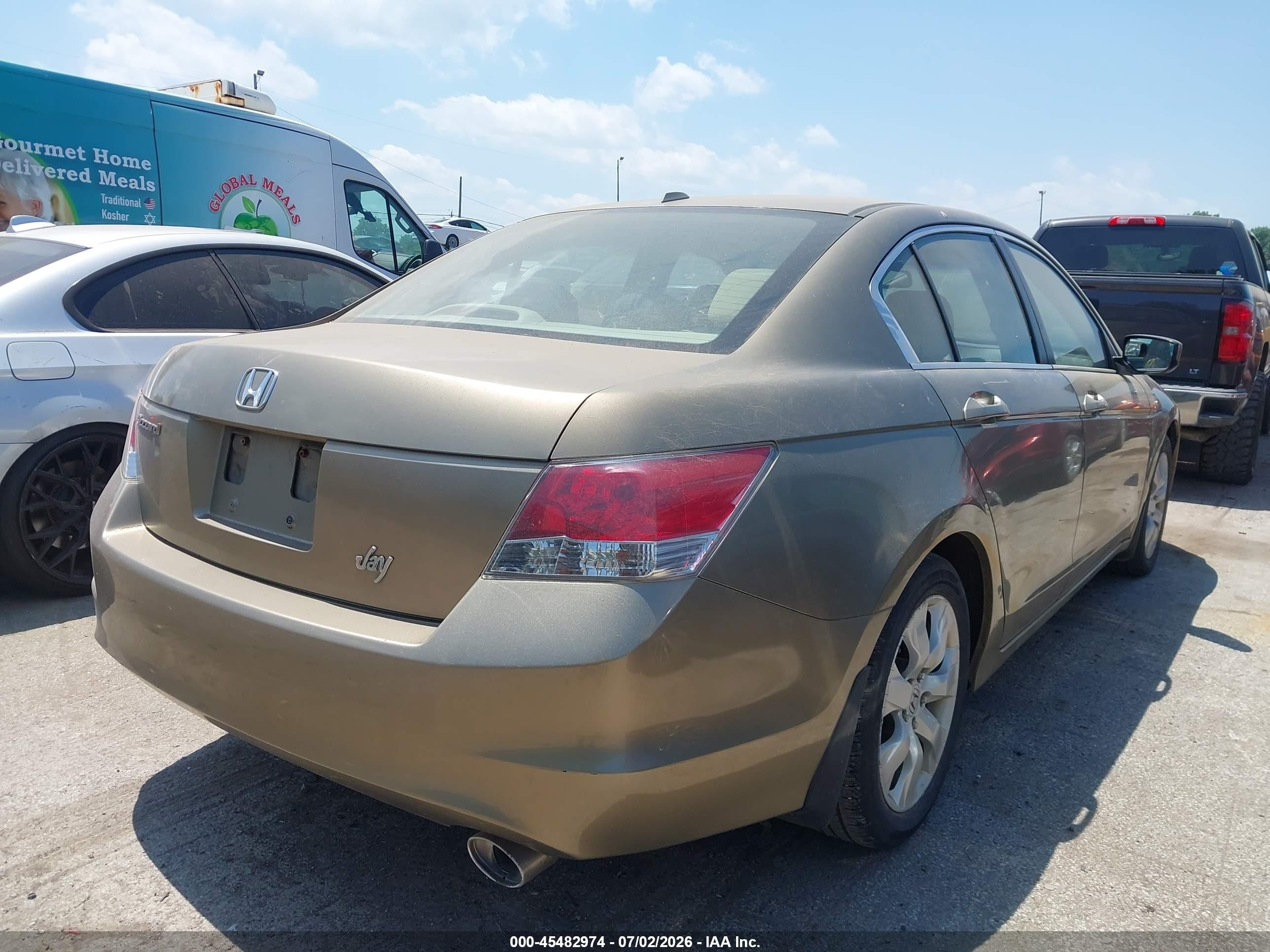 2008 Honda Accord 2.4 Ex-l Gold vin: 1HGCP26818A070177