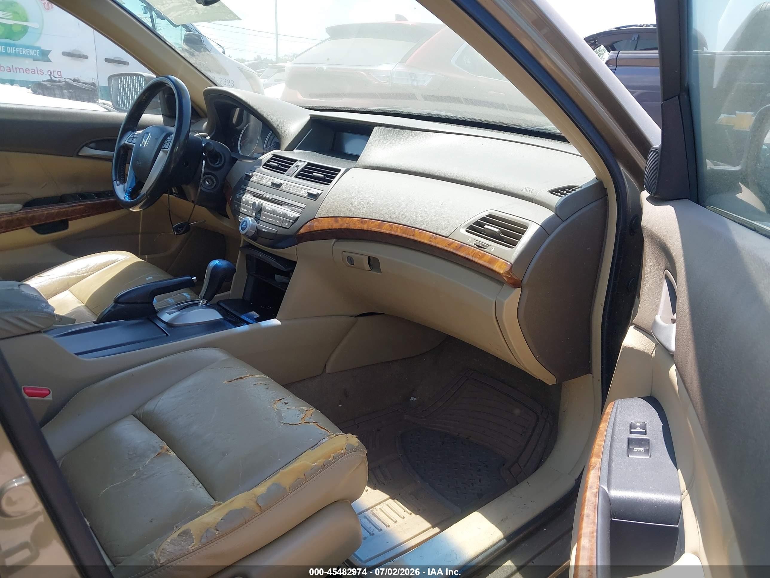 2008 Honda Accord 2.4 Ex-l Gold vin: 1HGCP26818A070177