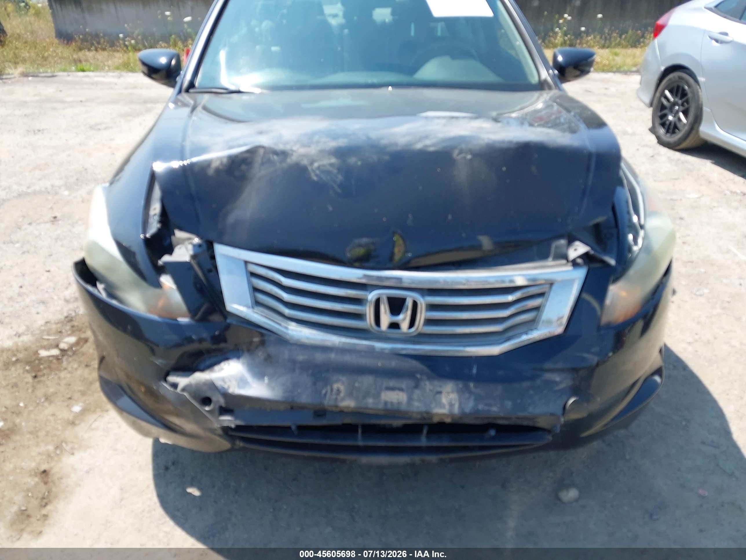 2008 Honda Accord 2.4 Ex-l Black vin: 1HGCP26818A073158