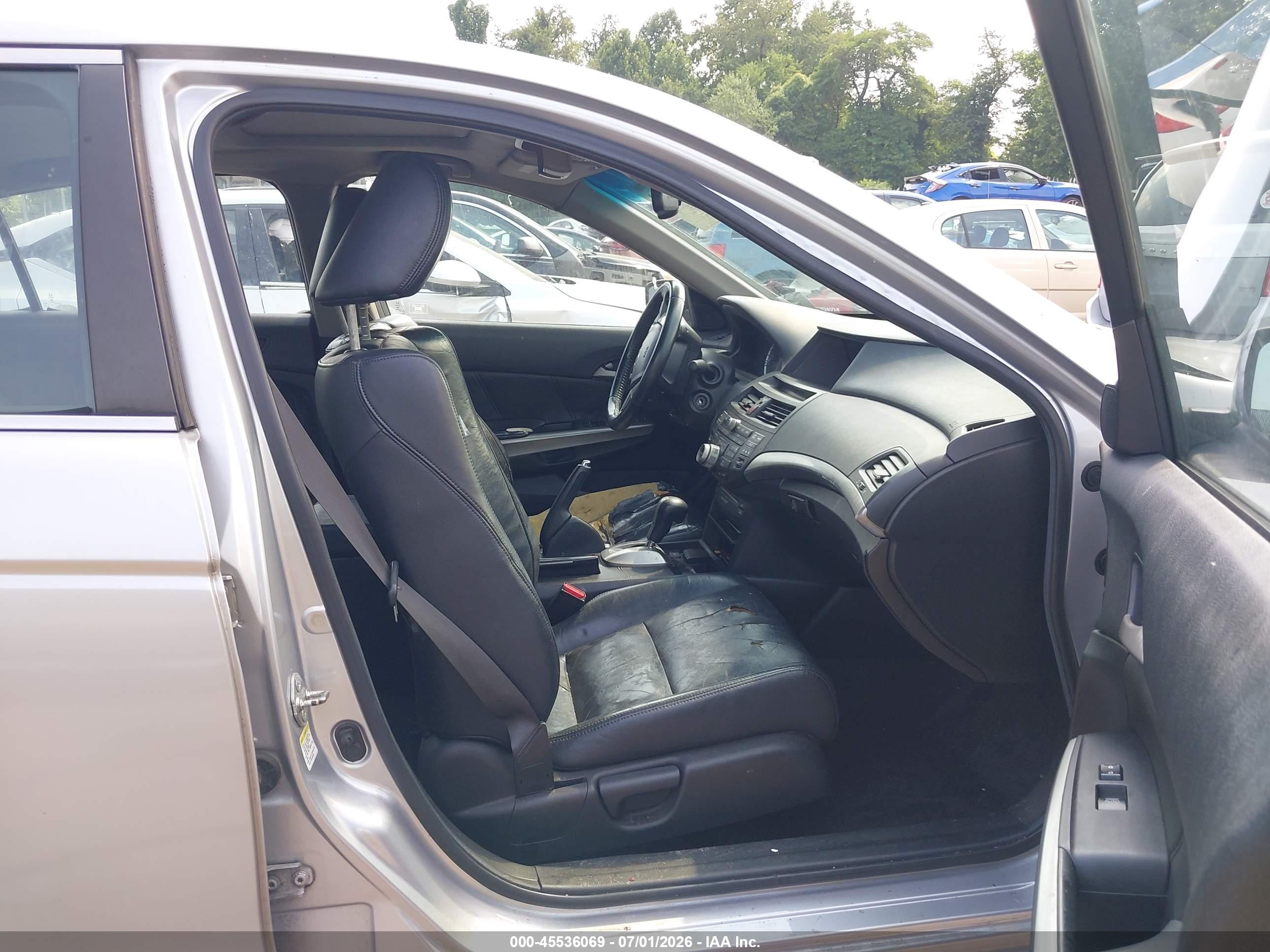 2008 Honda Accord 2.4 Ex-l Silver vin: 1HGCP26818A087397