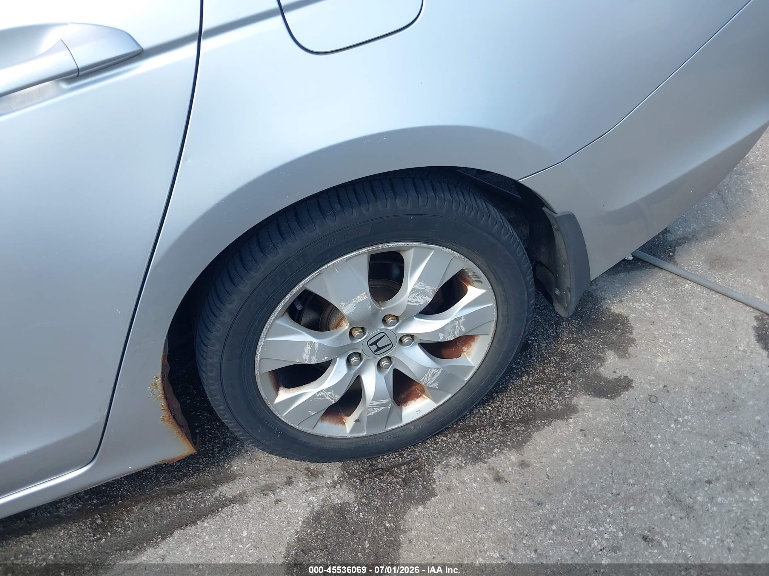 2008 Honda Accord 2.4 Ex-l Silver vin: 1HGCP26818A087397