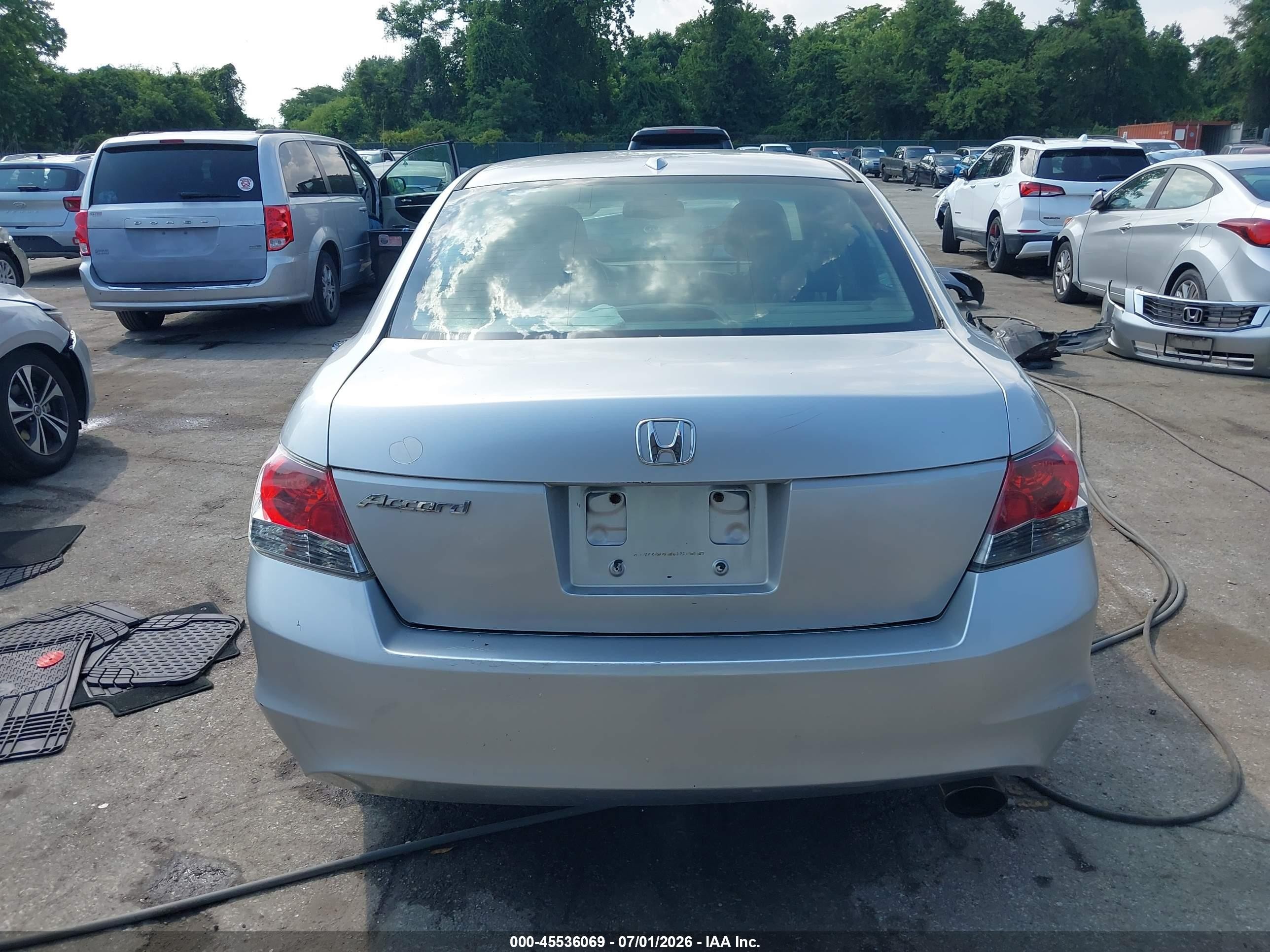 2008 Honda Accord 2.4 Ex-l Silver vin: 1HGCP26818A087397