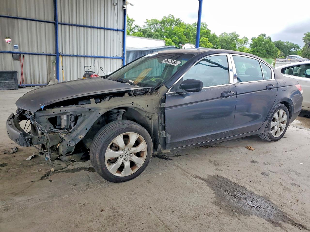 2008 Honda Accord Exl Черный vin: 1HGCP26818A088890