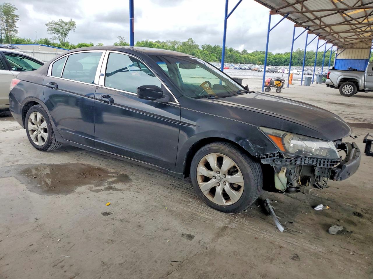 2008 Honda Accord Exl Черный vin: 1HGCP26818A088890