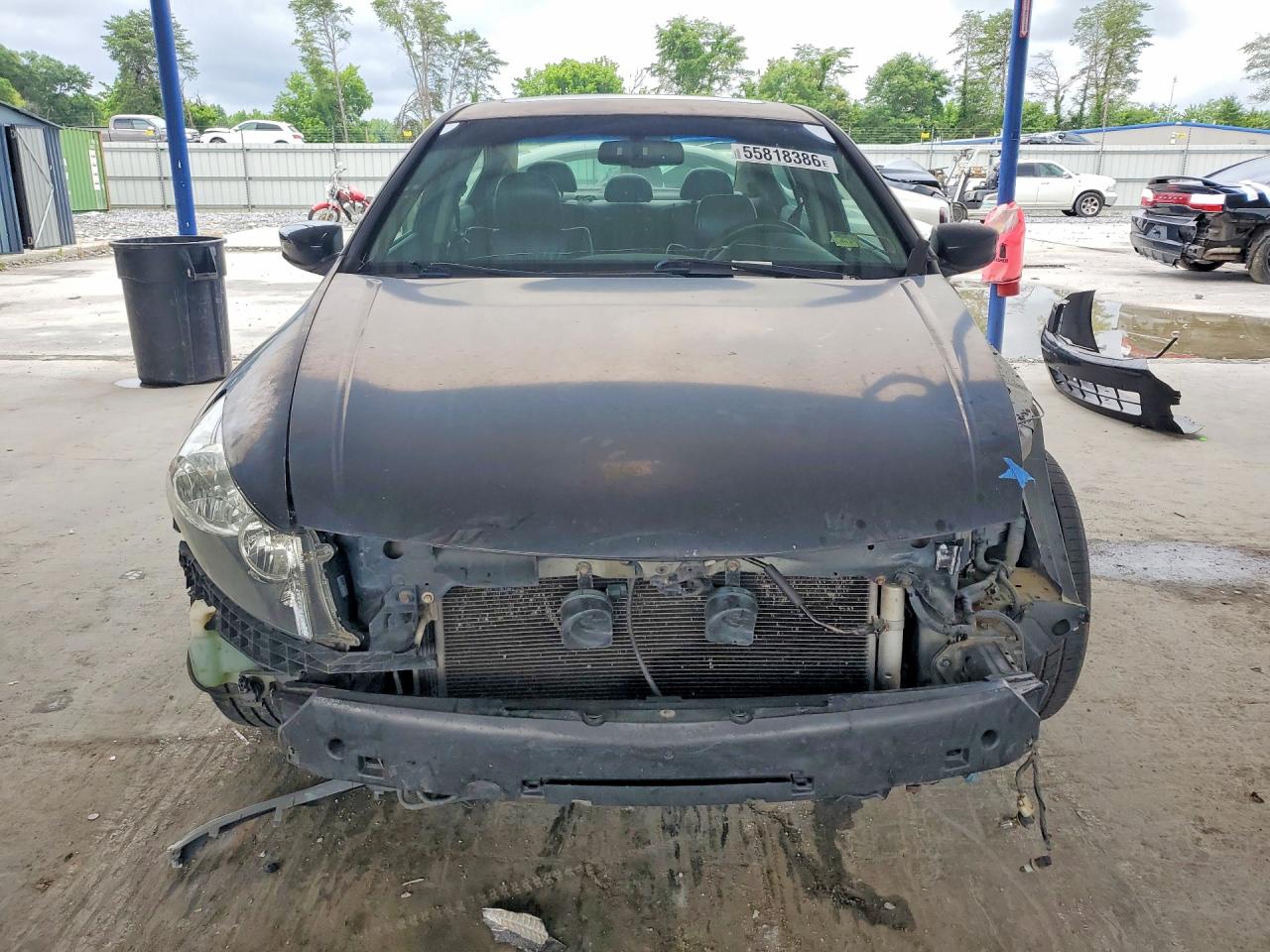 2008 Honda Accord Exl Черный vin: 1HGCP26818A088890