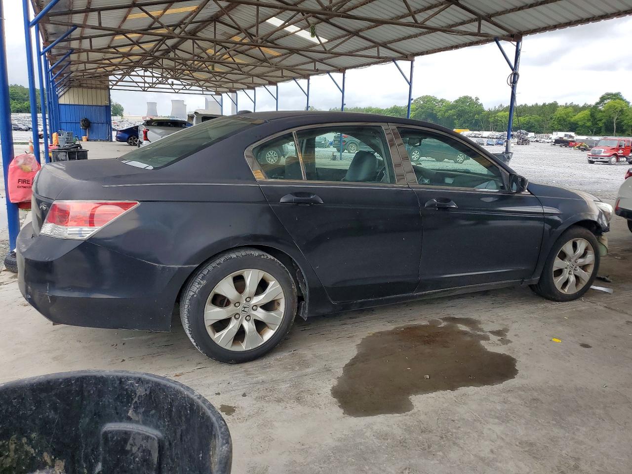2008 Honda Accord Exl Черный vin: 1HGCP26818A088890