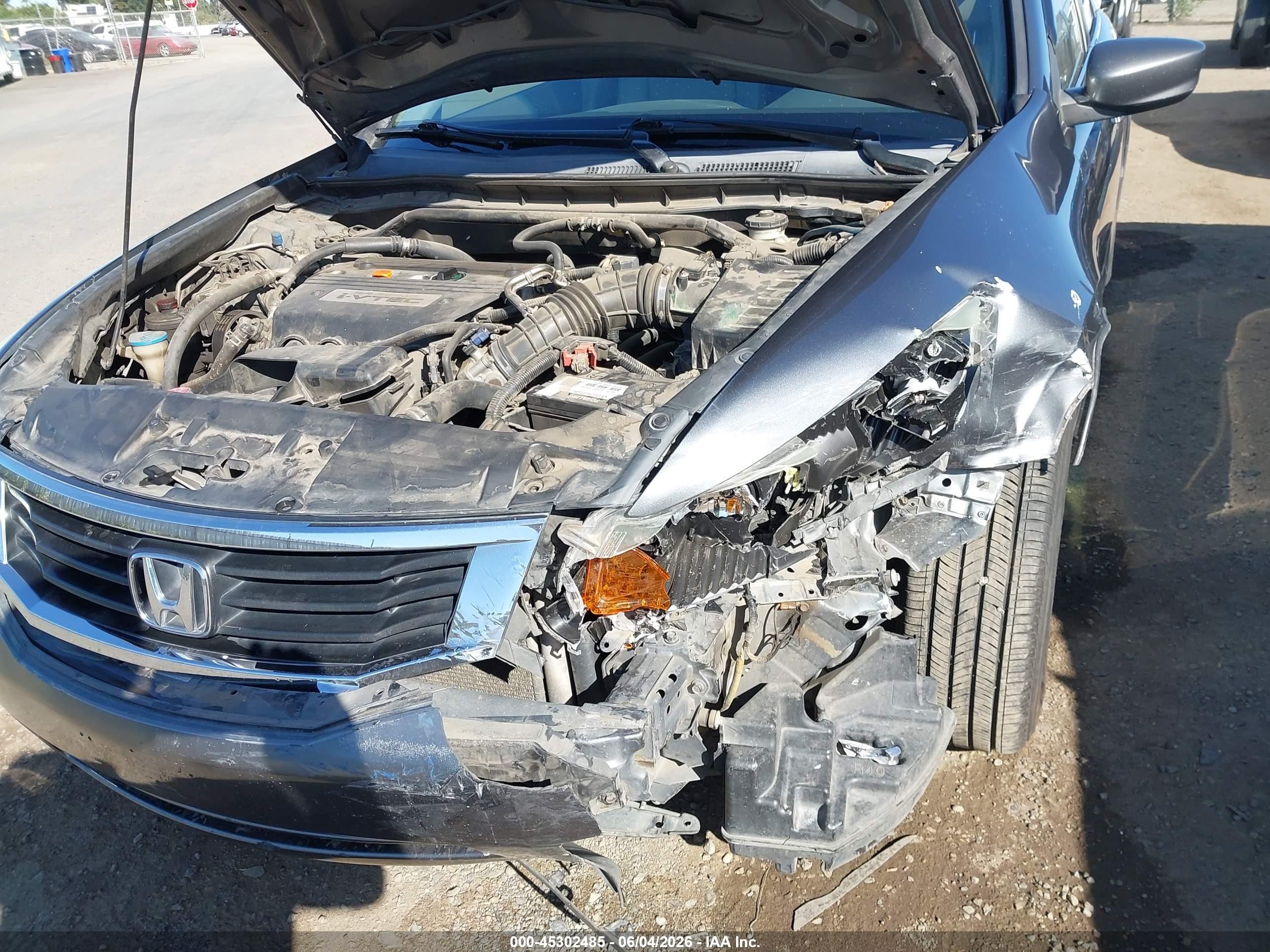 2008 Honda Accord 2.4 Ex-l Gray vin: 1HGCP26818A100620
