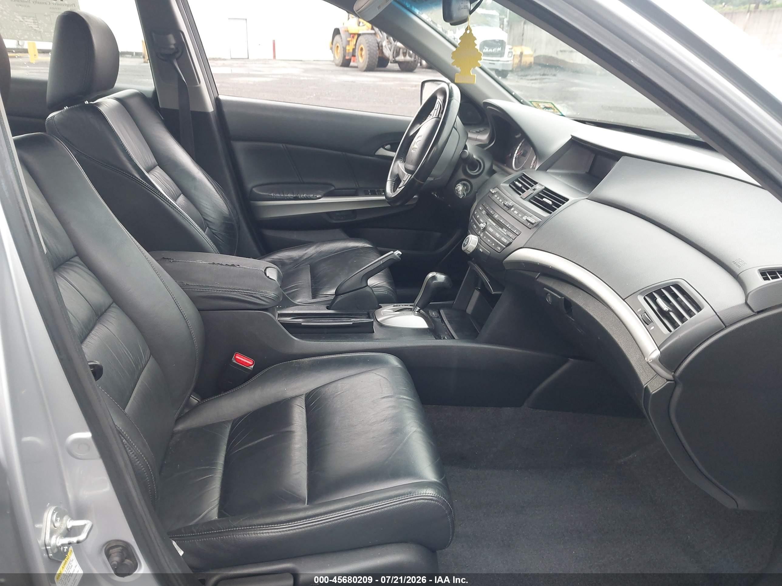 2008 Honda Accord 2.4 Ex-l Silver vin: 1HGCP26818A145251