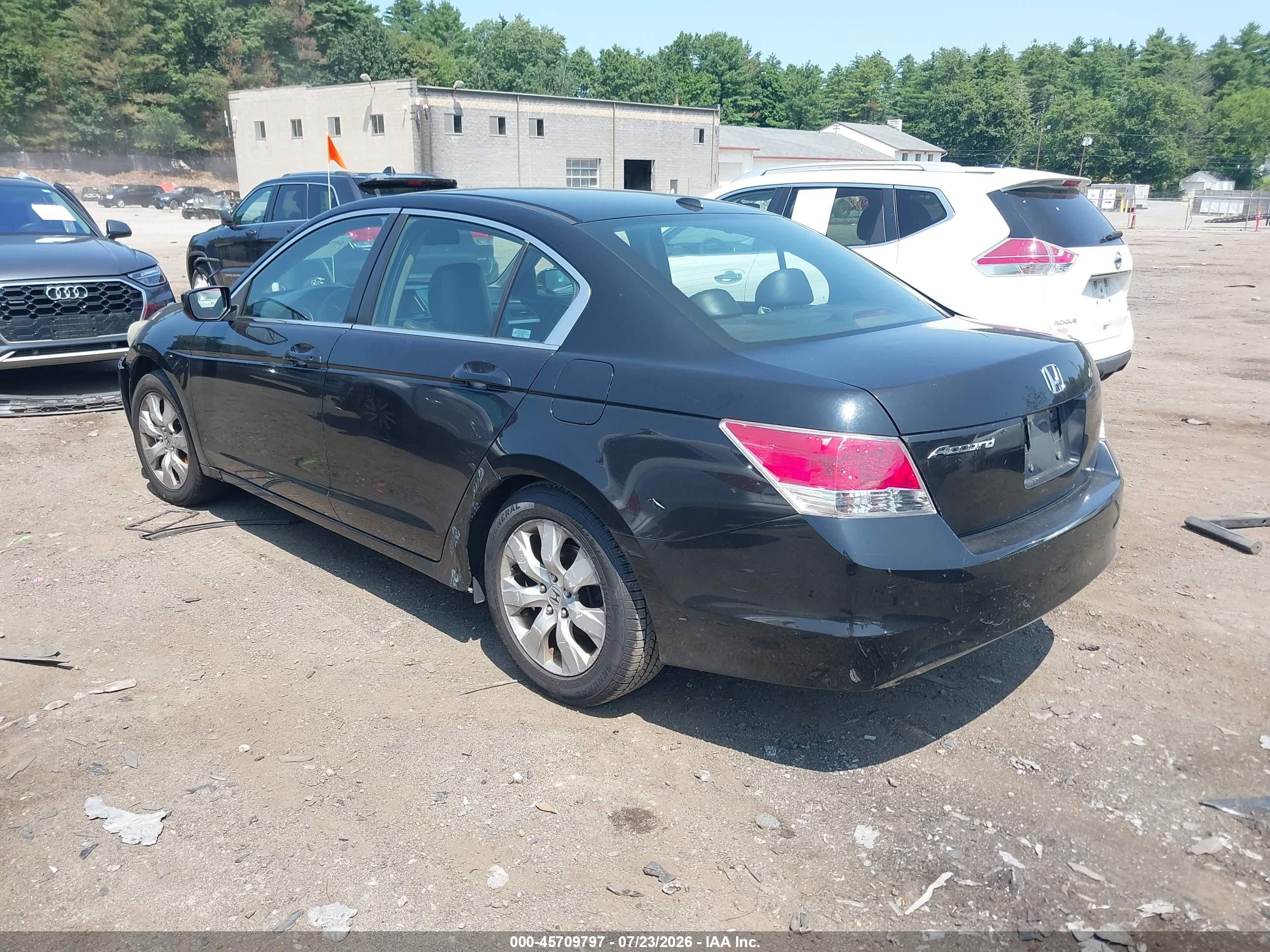 2008 Honda Accord 2.4 Ex-l Черный vin: 1HGCP26818A148036