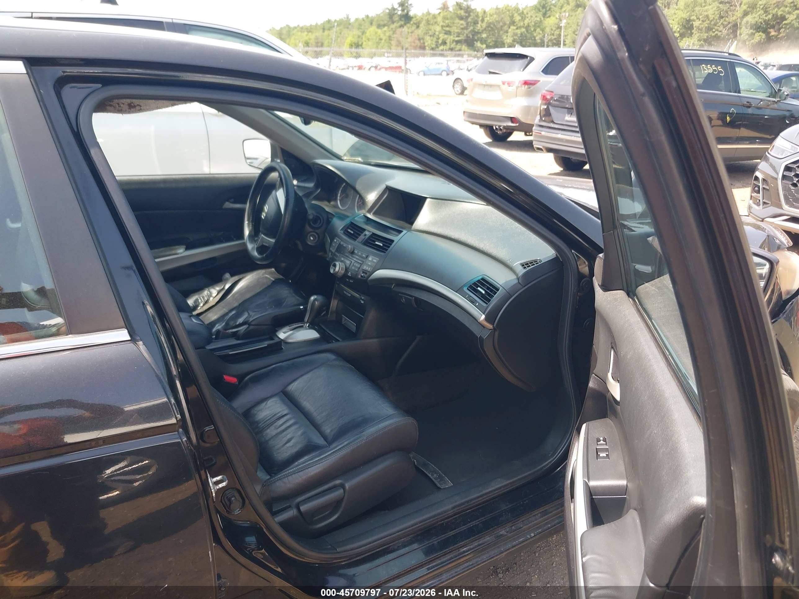 2008 Honda Accord 2.4 Ex-l Черный vin: 1HGCP26818A148036