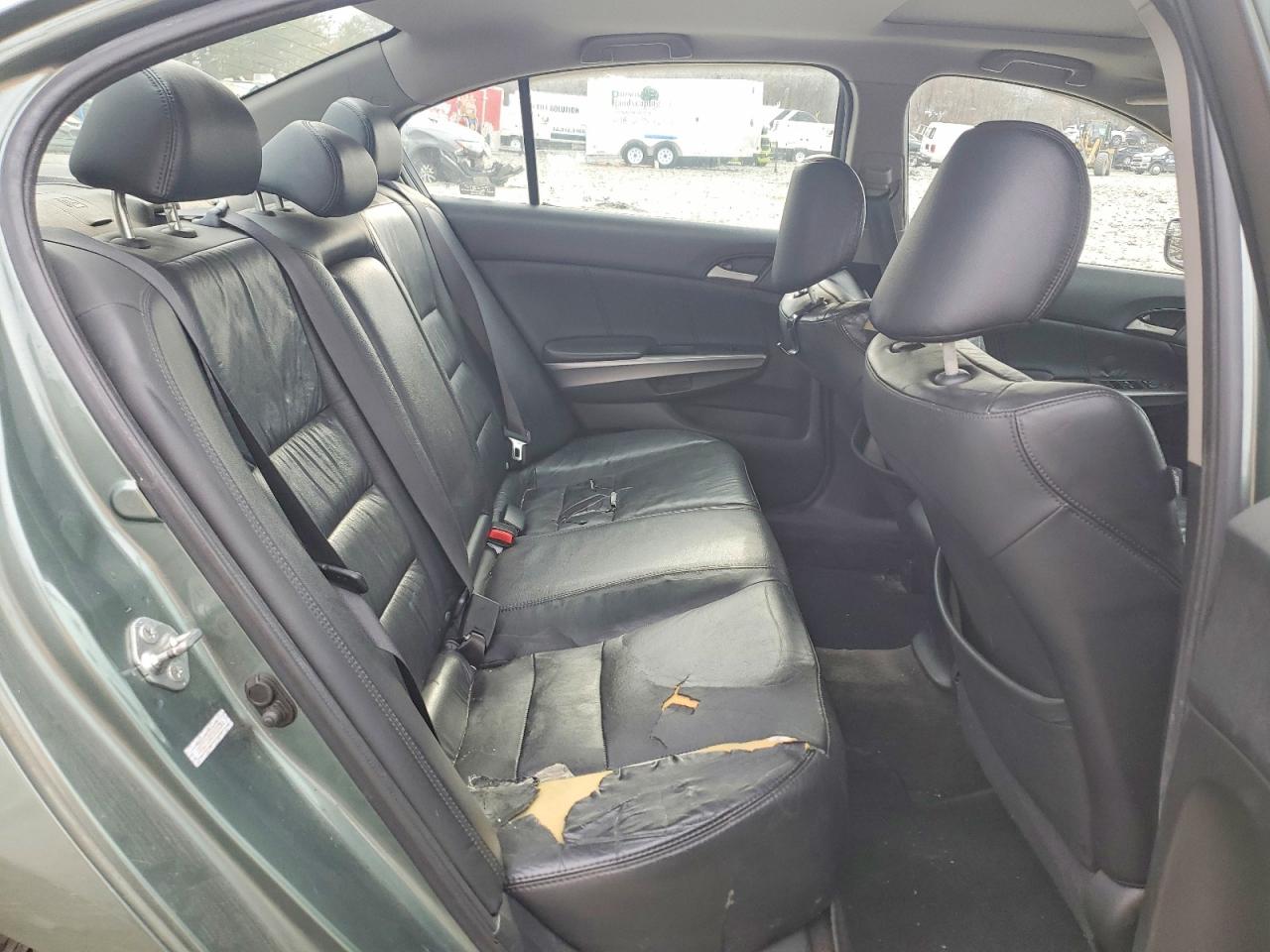 2009 Honda Accord Exl Зеленый vin: 1HGCP26819A000566