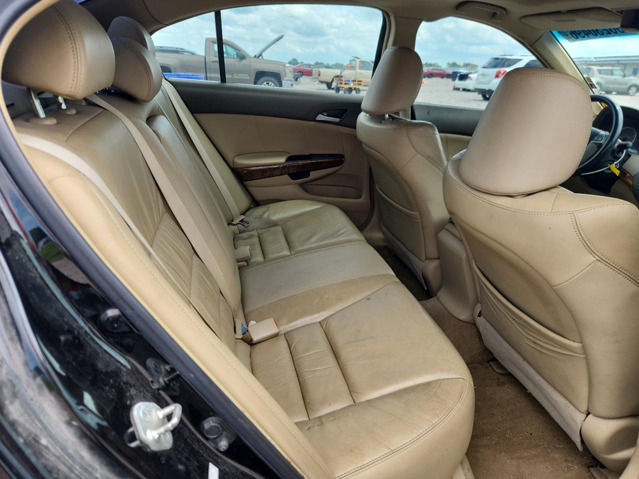 2009 Honda Accord Exl Черный vin: 1HGCP26819A009946