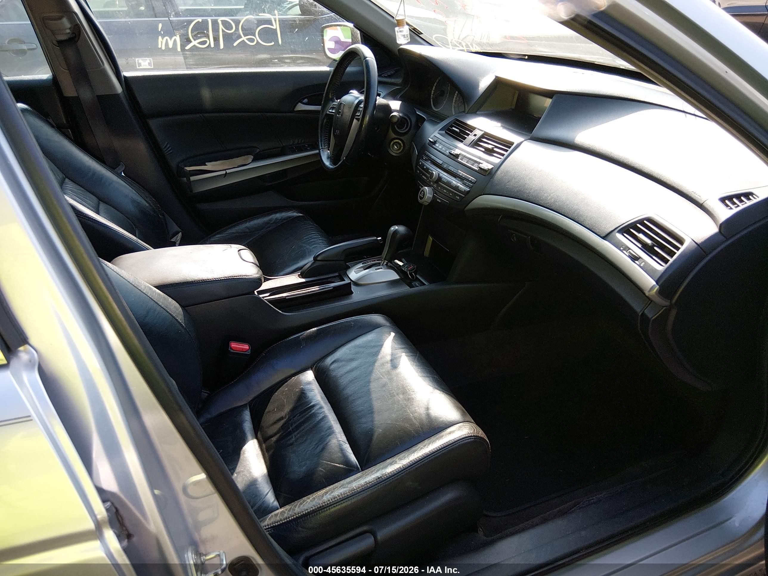2009 Honda Accord 2.4 Ex-l Silver vin: 1HGCP26819A015696