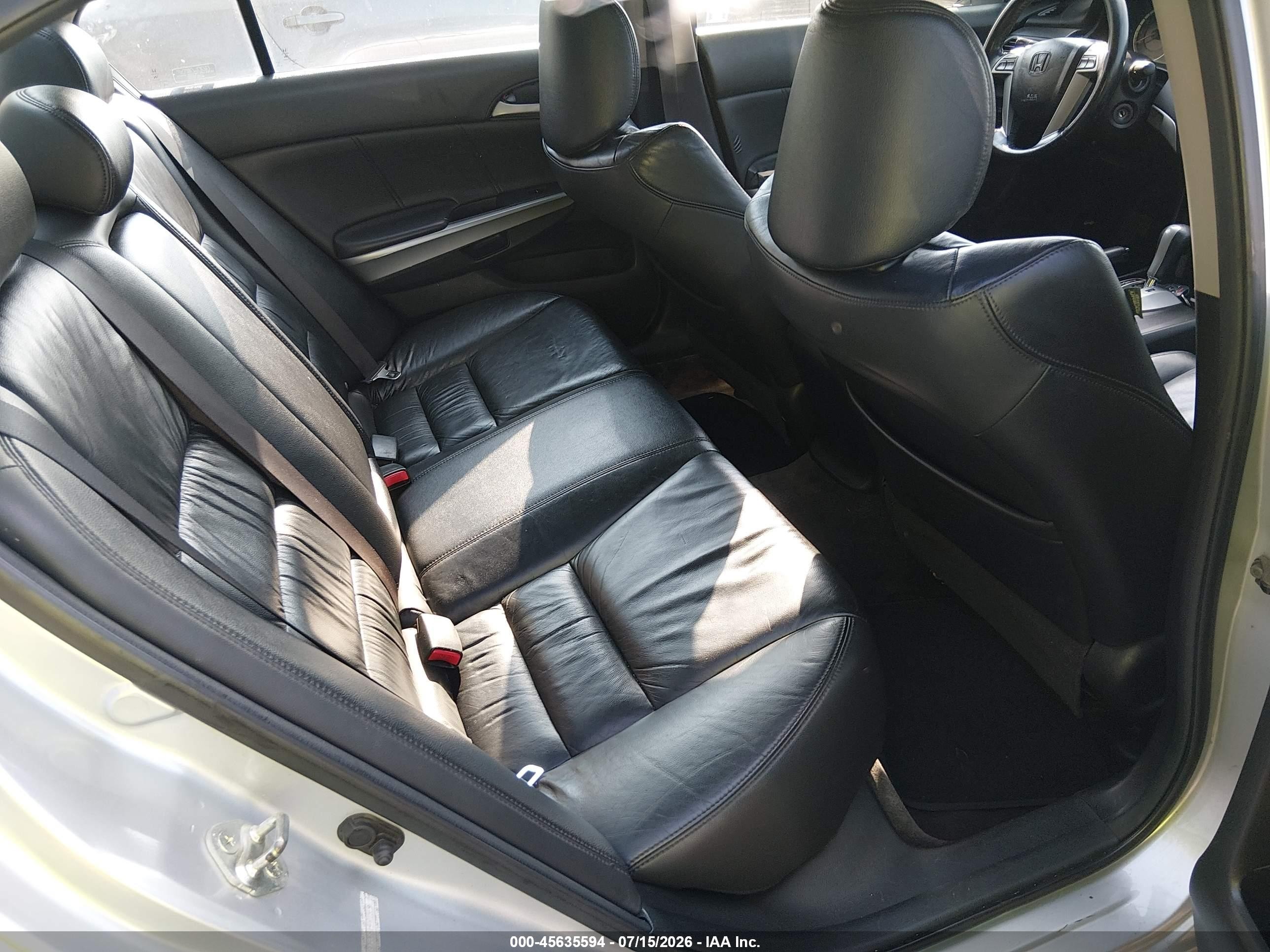 2009 Honda Accord 2.4 Ex-l Silver vin: 1HGCP26819A015696