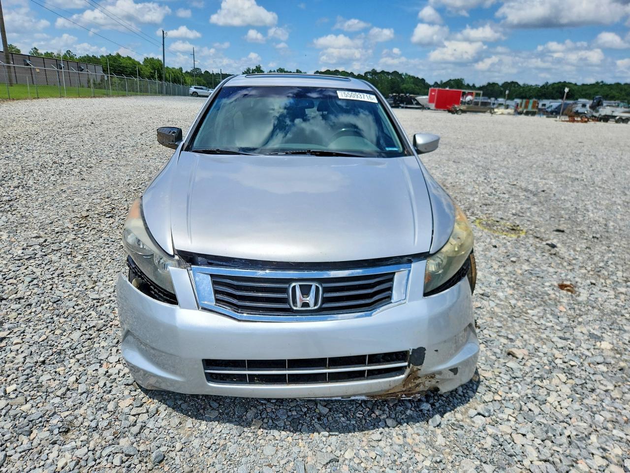 2009 Honda Accord Exl Silver vin: 1HGCP26819A115555