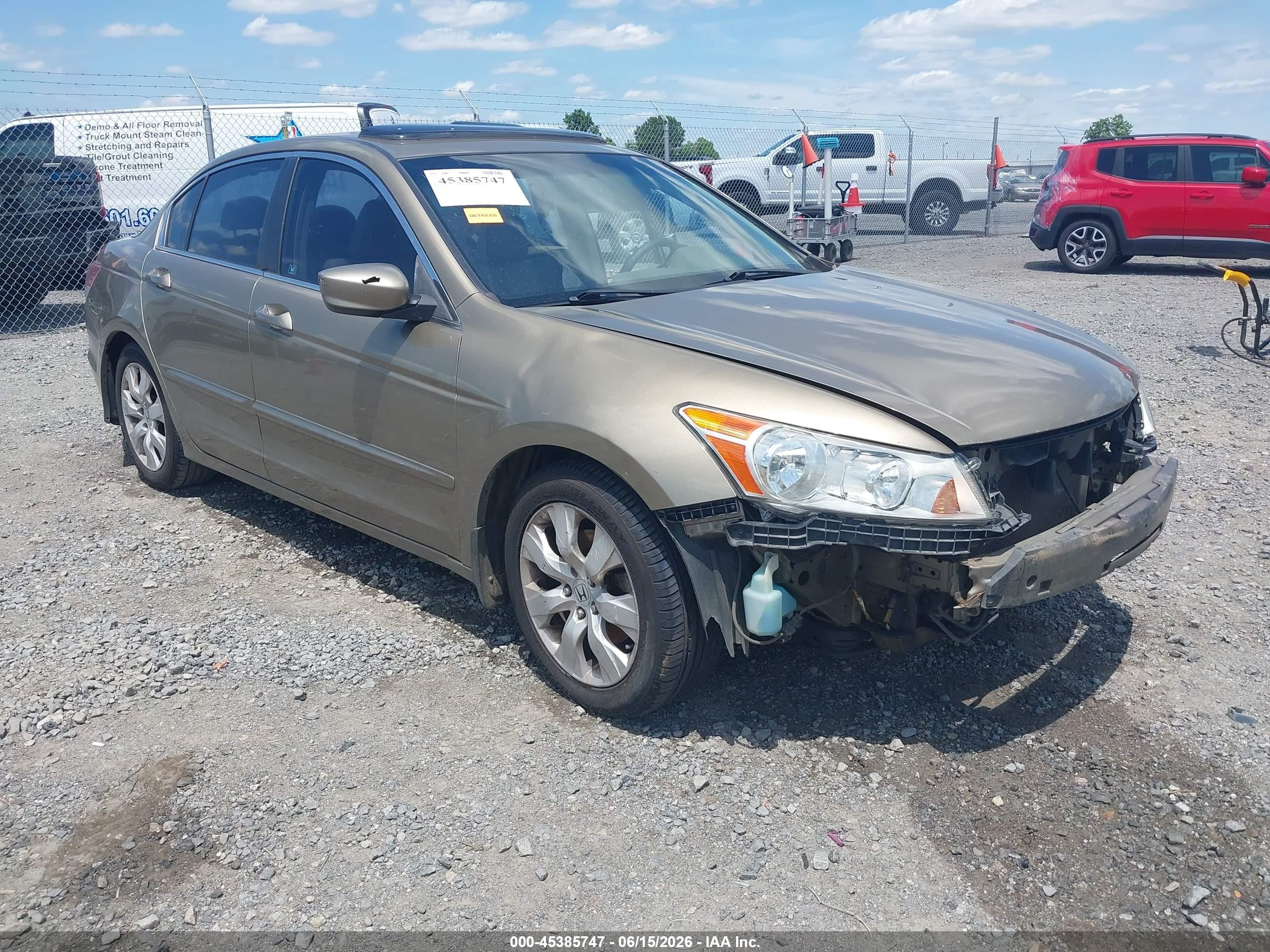 2009 Honda Accord 2.4 Ex-l Gold vin: 1HGCP26819A121520