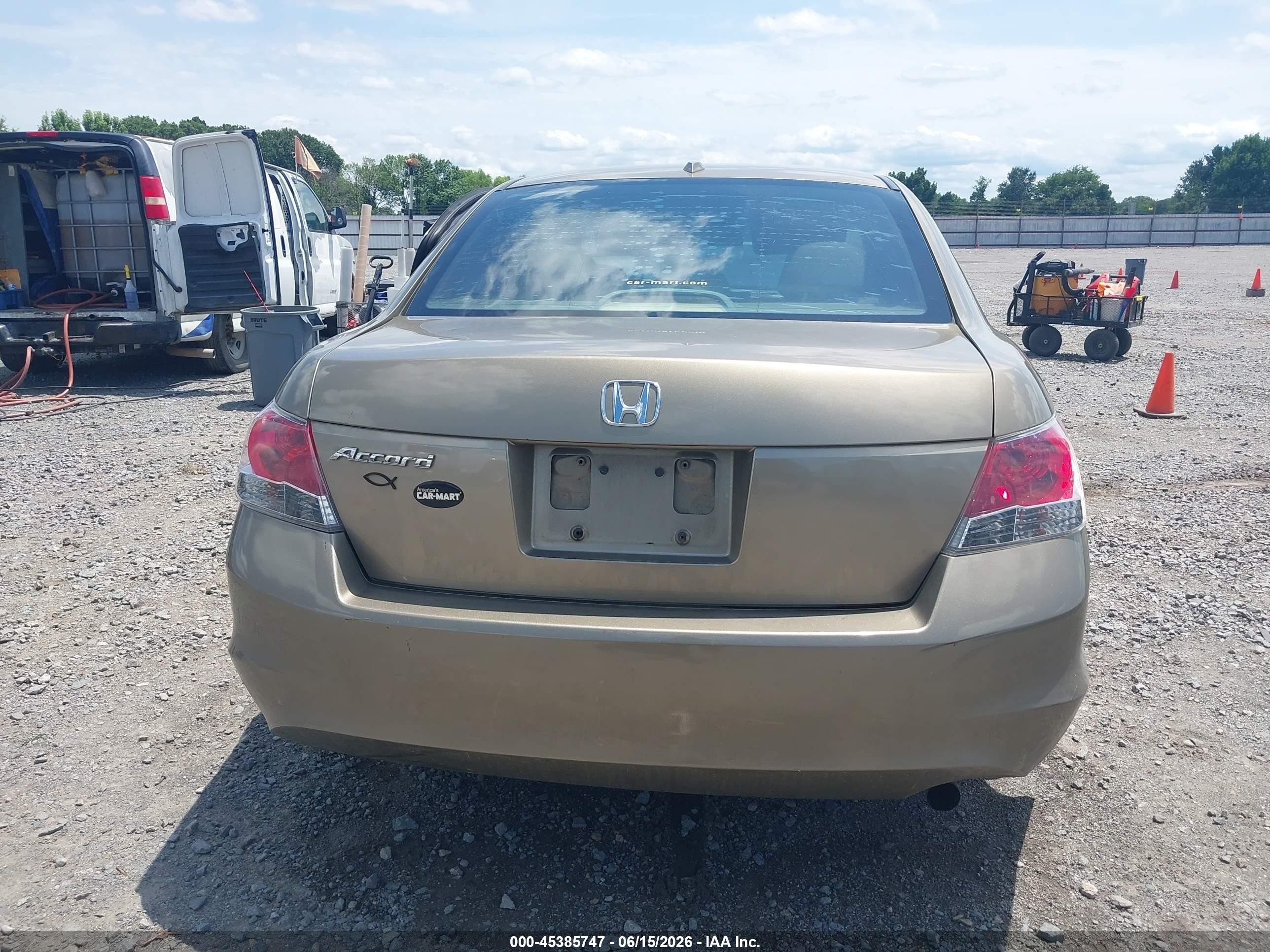 2009 Honda Accord 2.4 Ex-l Золотой vin: 1HGCP26819A121520