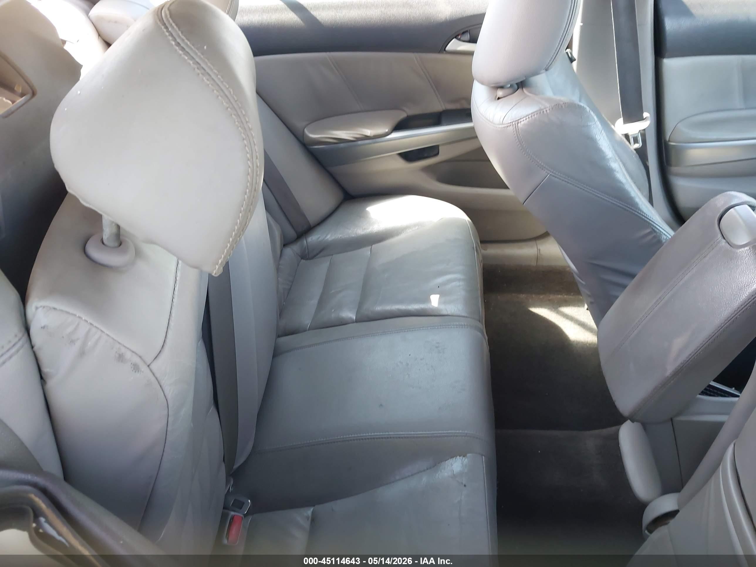 2009 Honda Accord 2.4 Ex-l Gray vin: 1HGCP26819A131674