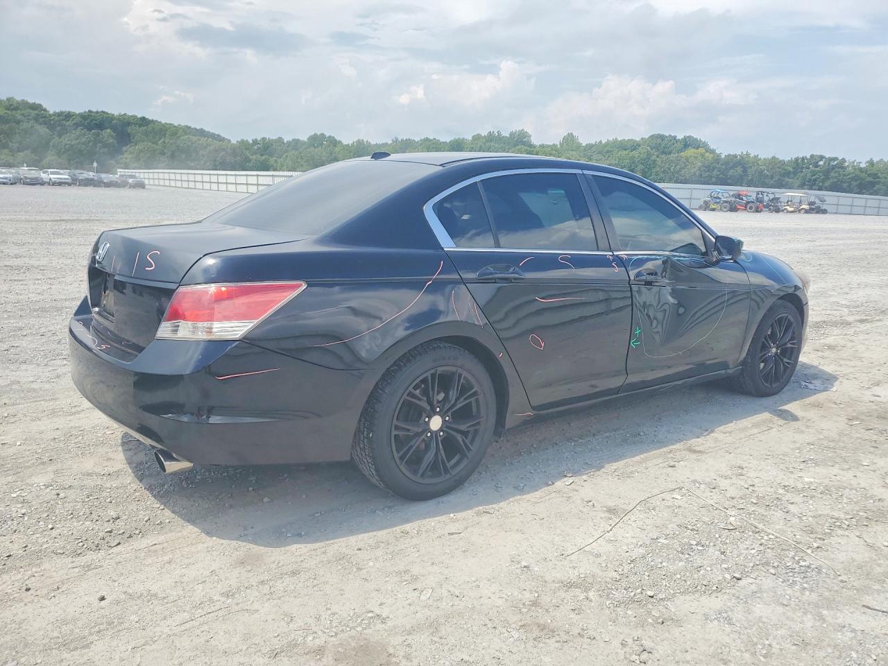 2009 Honda Accord Exl Black vin: 1HGCP26819A134526