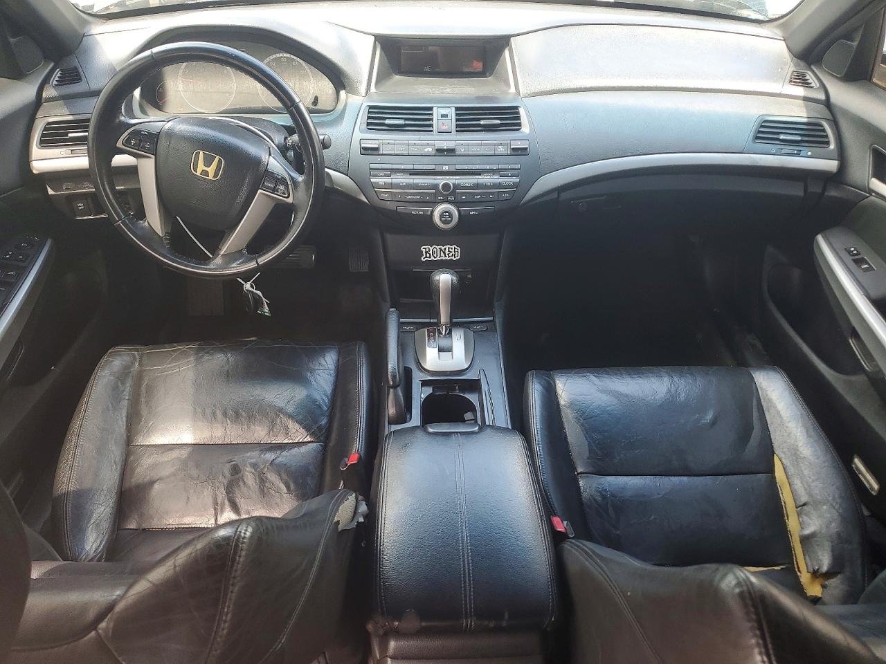 2009 Honda Accord Exl Black vin: 1HGCP26819A134526