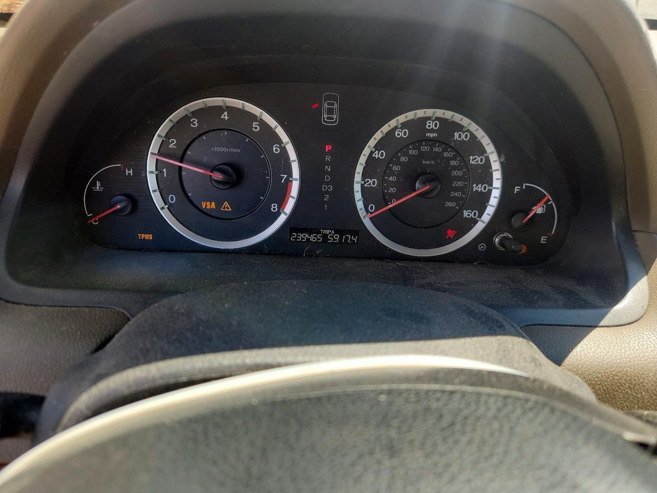 2008 Honda Accord Exl Maroon vin: 1HGCP26828A017424