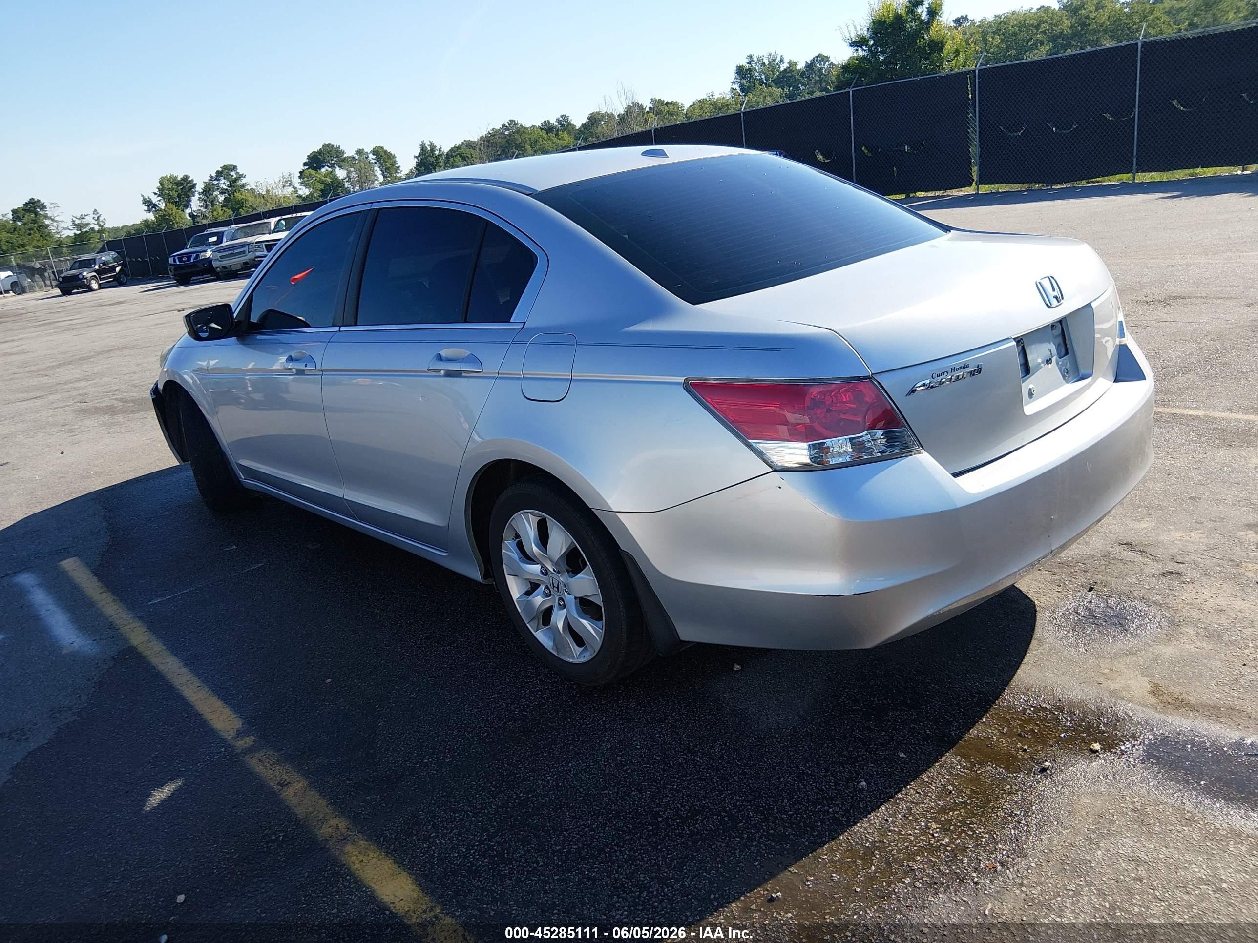 2008 Honda Accord 2.4 Ex-l Silver vin: 1HGCP26828A070155