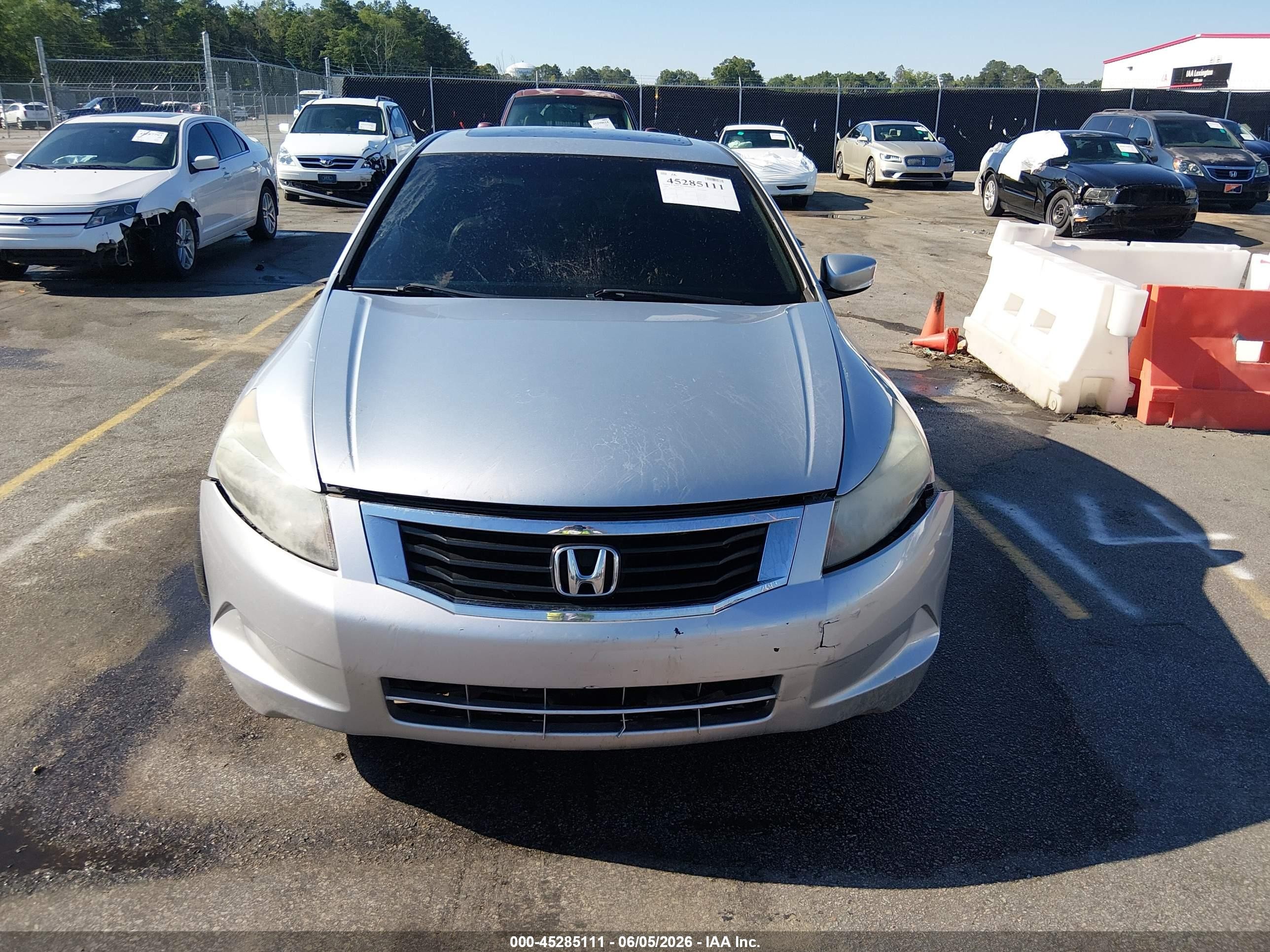 2008 Honda Accord 2.4 Ex-l Silver vin: 1HGCP26828A070155
