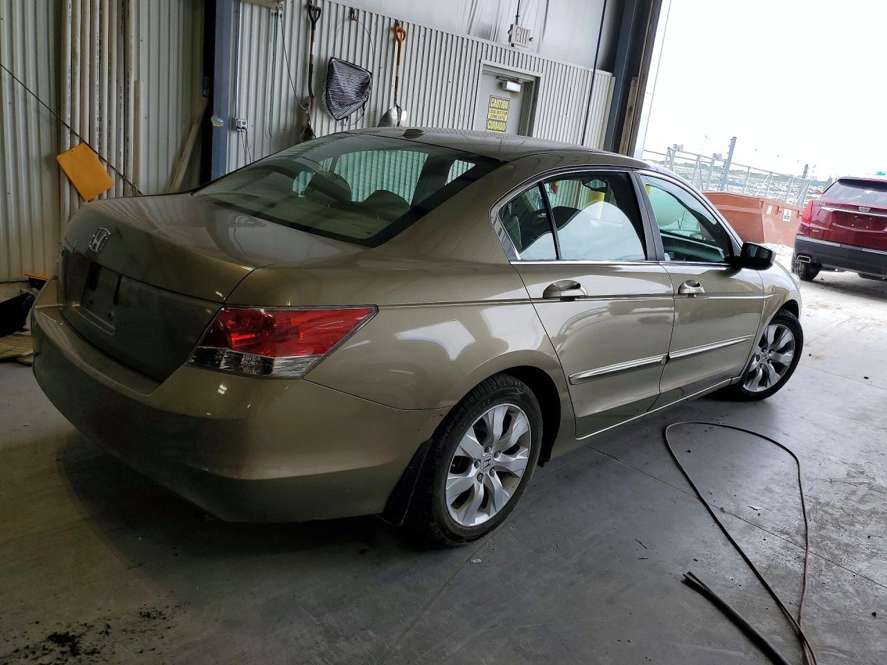 2008 Honda Accord Exl Beige vin: 1HGCP26828A070334