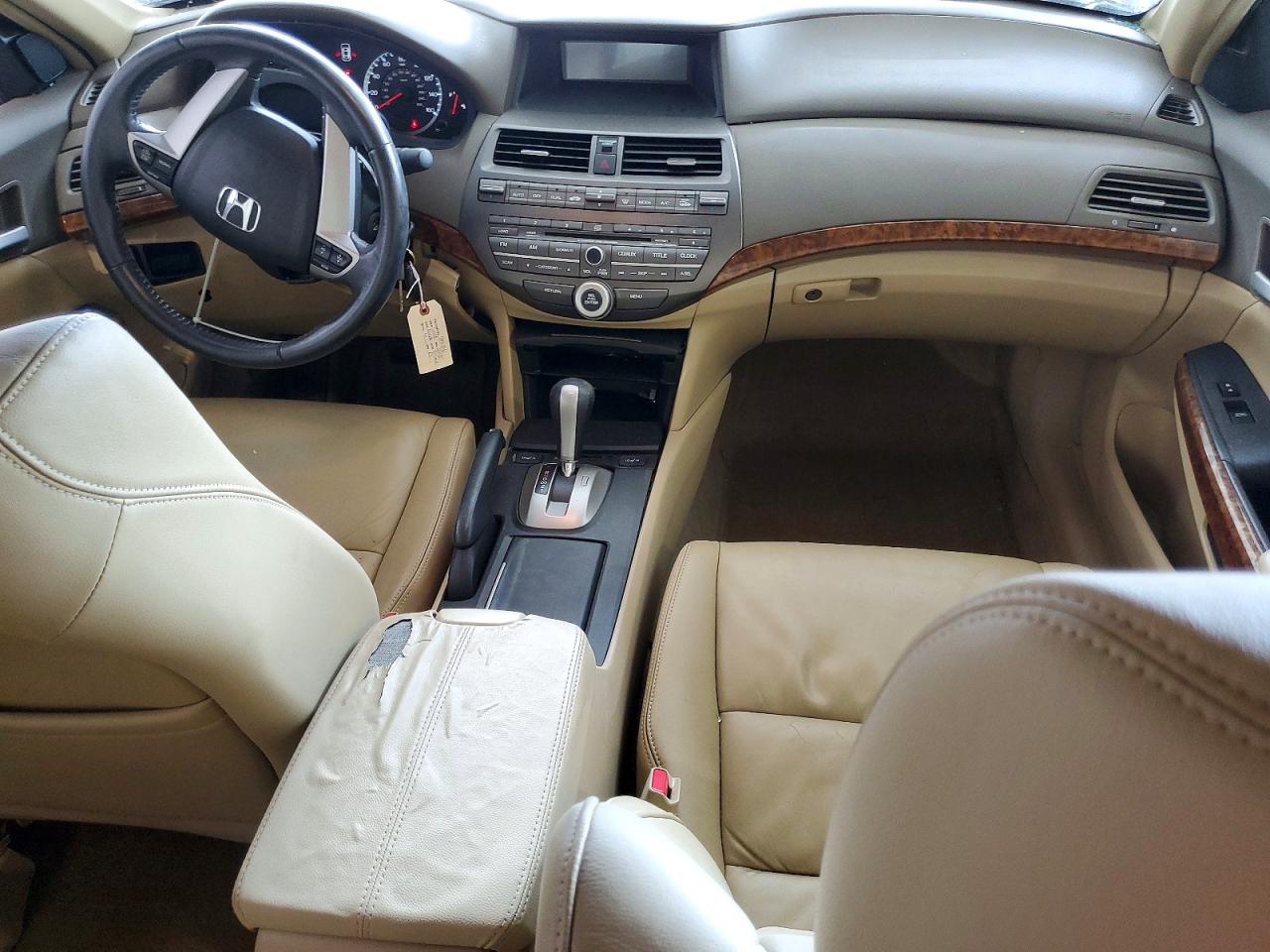 2008 Honda Accord Exl Beige vin: 1HGCP26828A070334