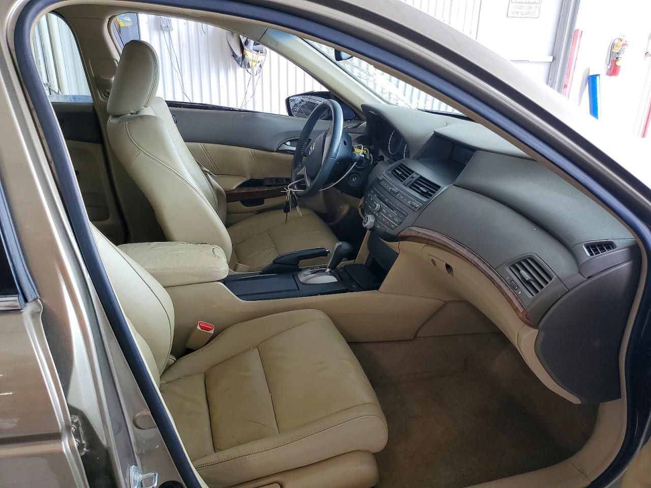 2008 Honda Accord Exl Beige vin: 1HGCP26828A070334