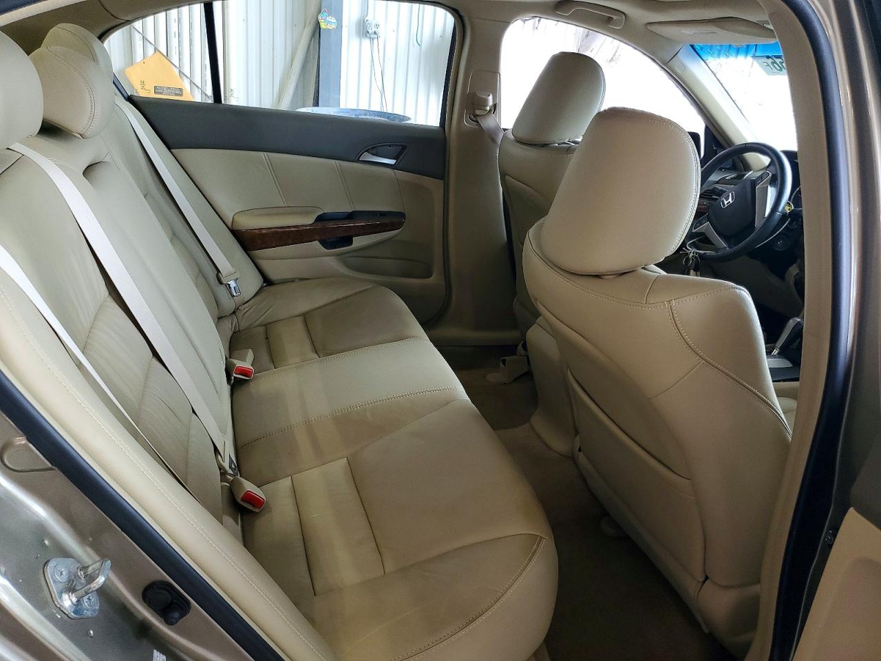 2008 Honda Accord Exl Beige vin: 1HGCP26828A070334