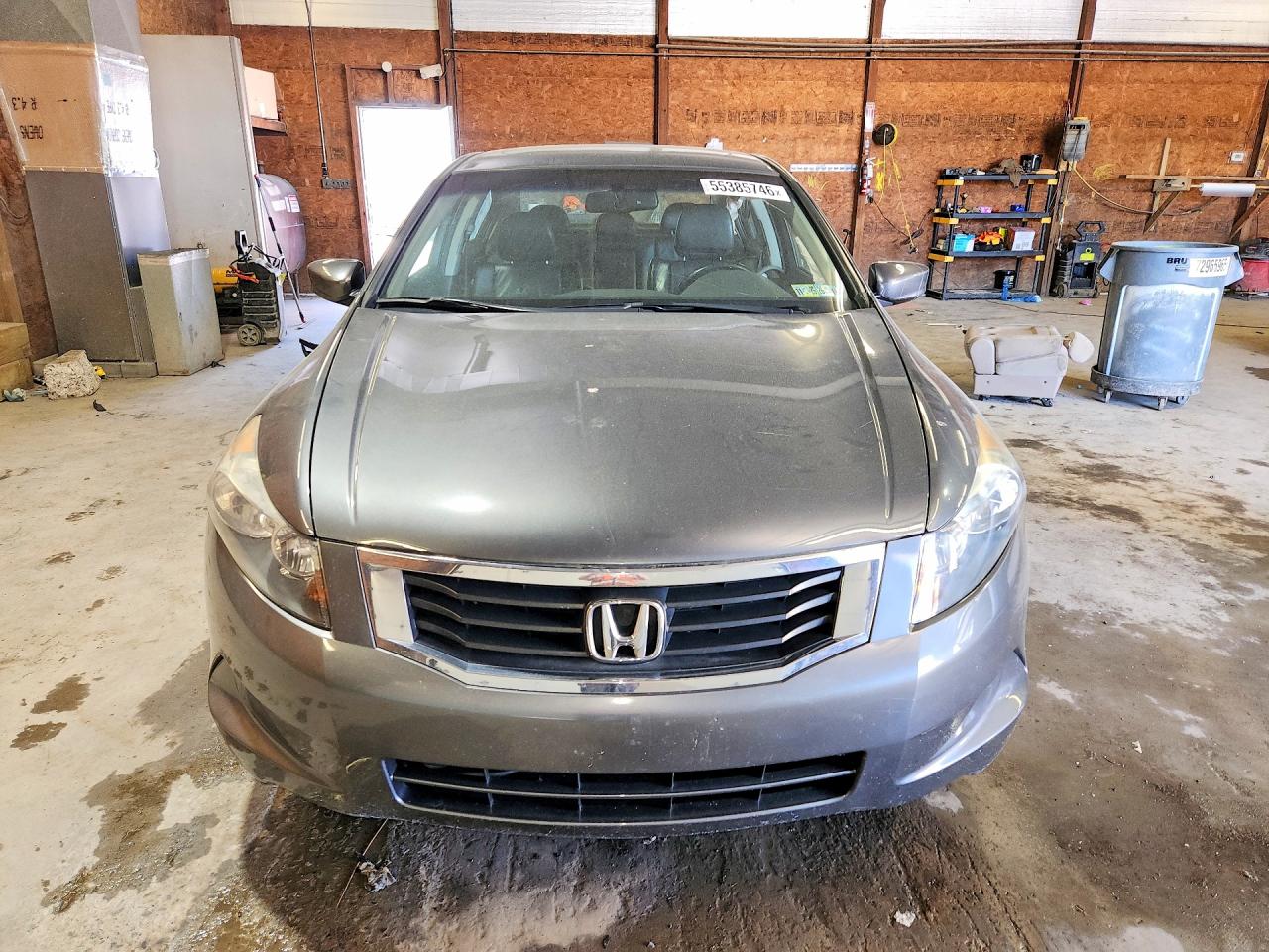 2008 Honda Accord Exl Gray vin: 1HGCP26828A071807