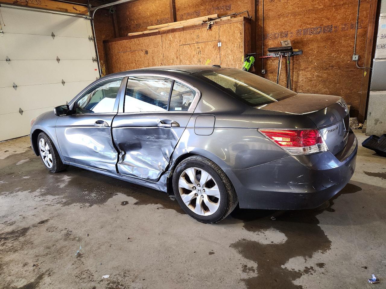 2008 Honda Accord Exl Gray vin: 1HGCP26828A071807