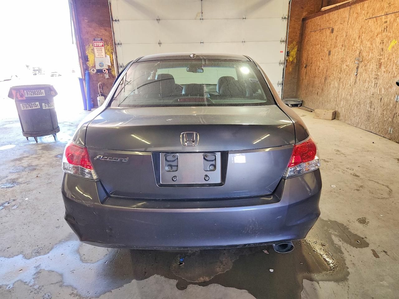 2008 Honda Accord Exl Gray vin: 1HGCP26828A071807