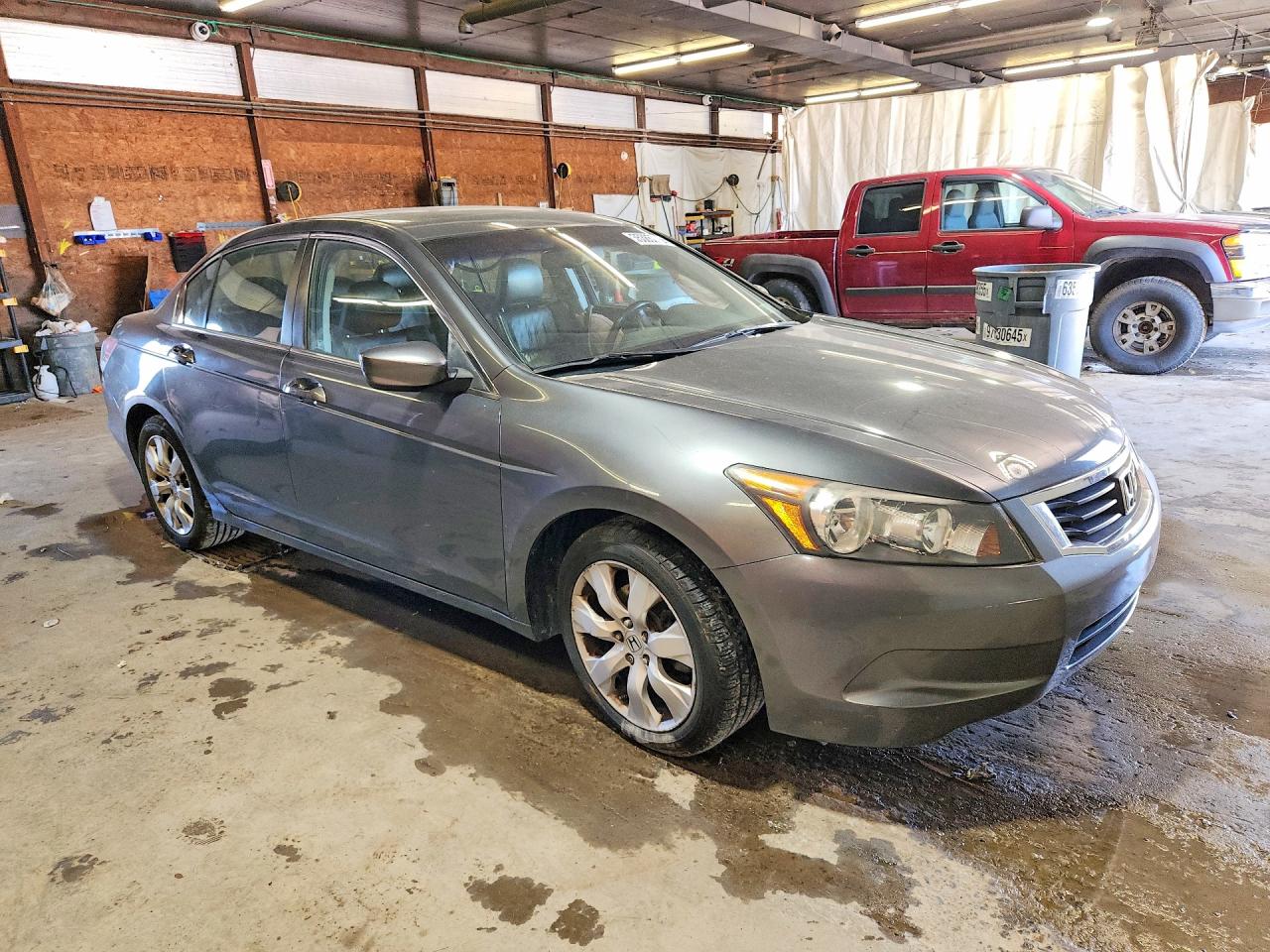 2008 Honda Accord Exl Gray vin: 1HGCP26828A071807
