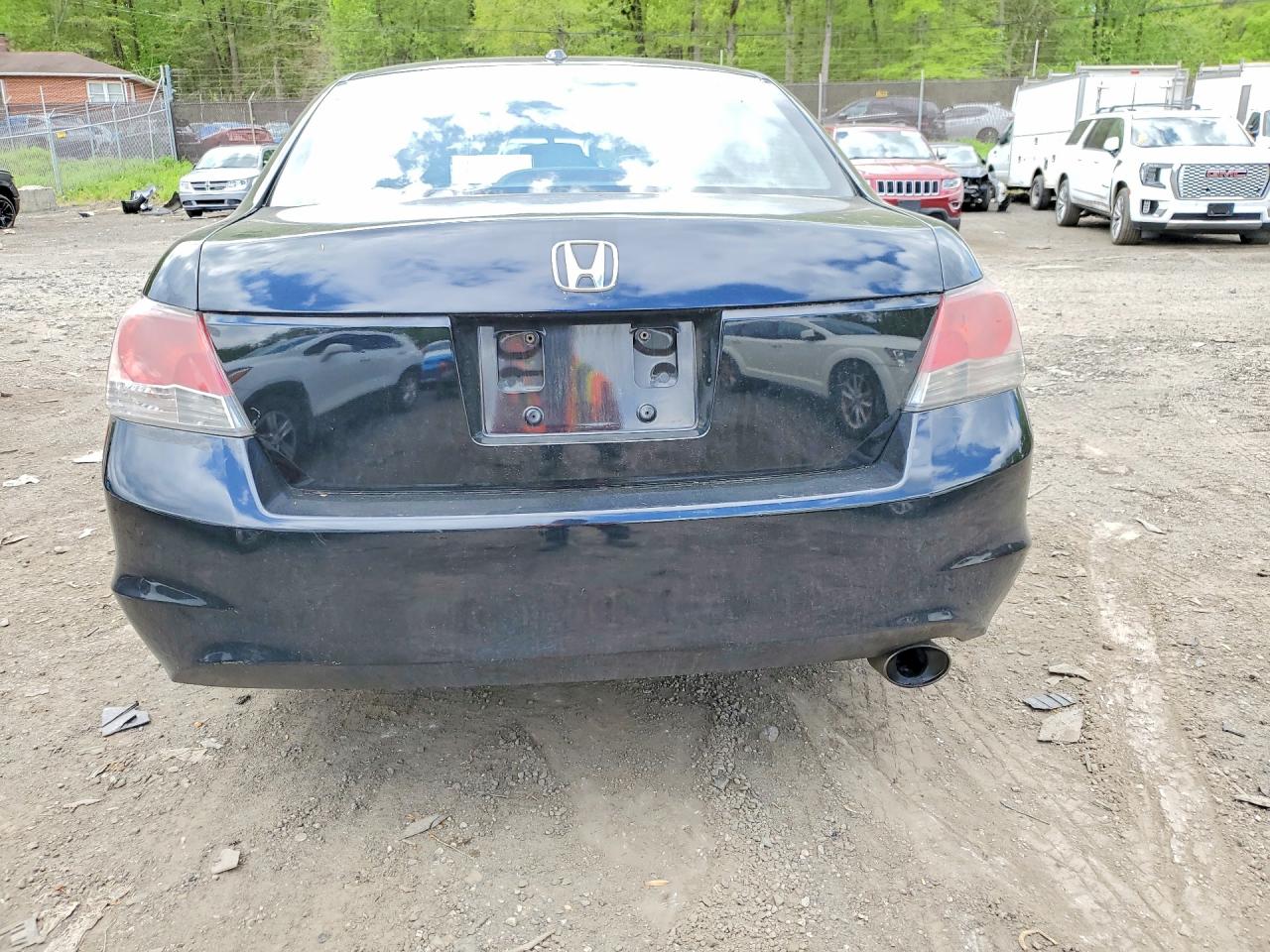 2008 Honda Accord Exl Black vin: 1HGCP26828A094228