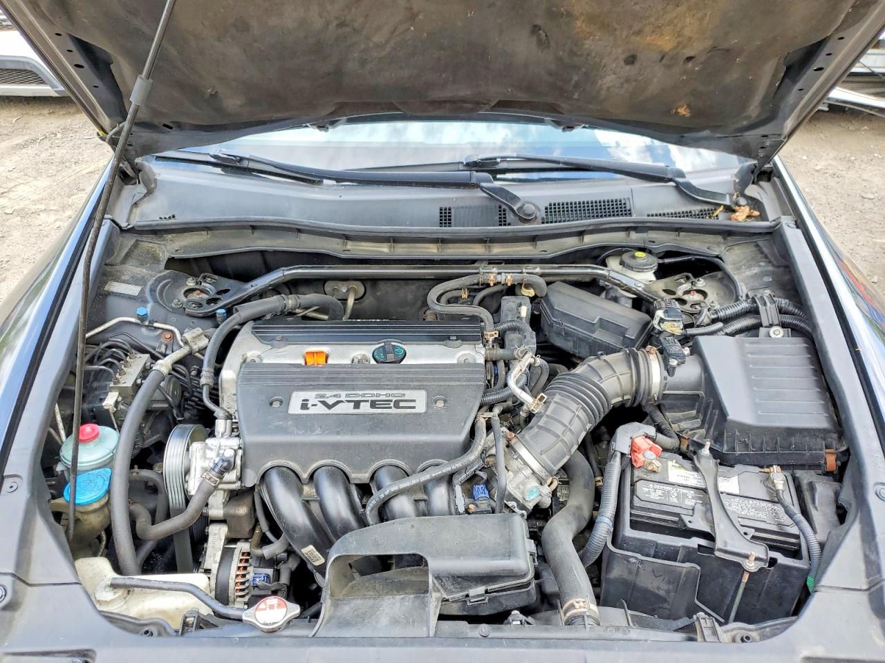 2008 Honda Accord Exl Black vin: 1HGCP26828A094228