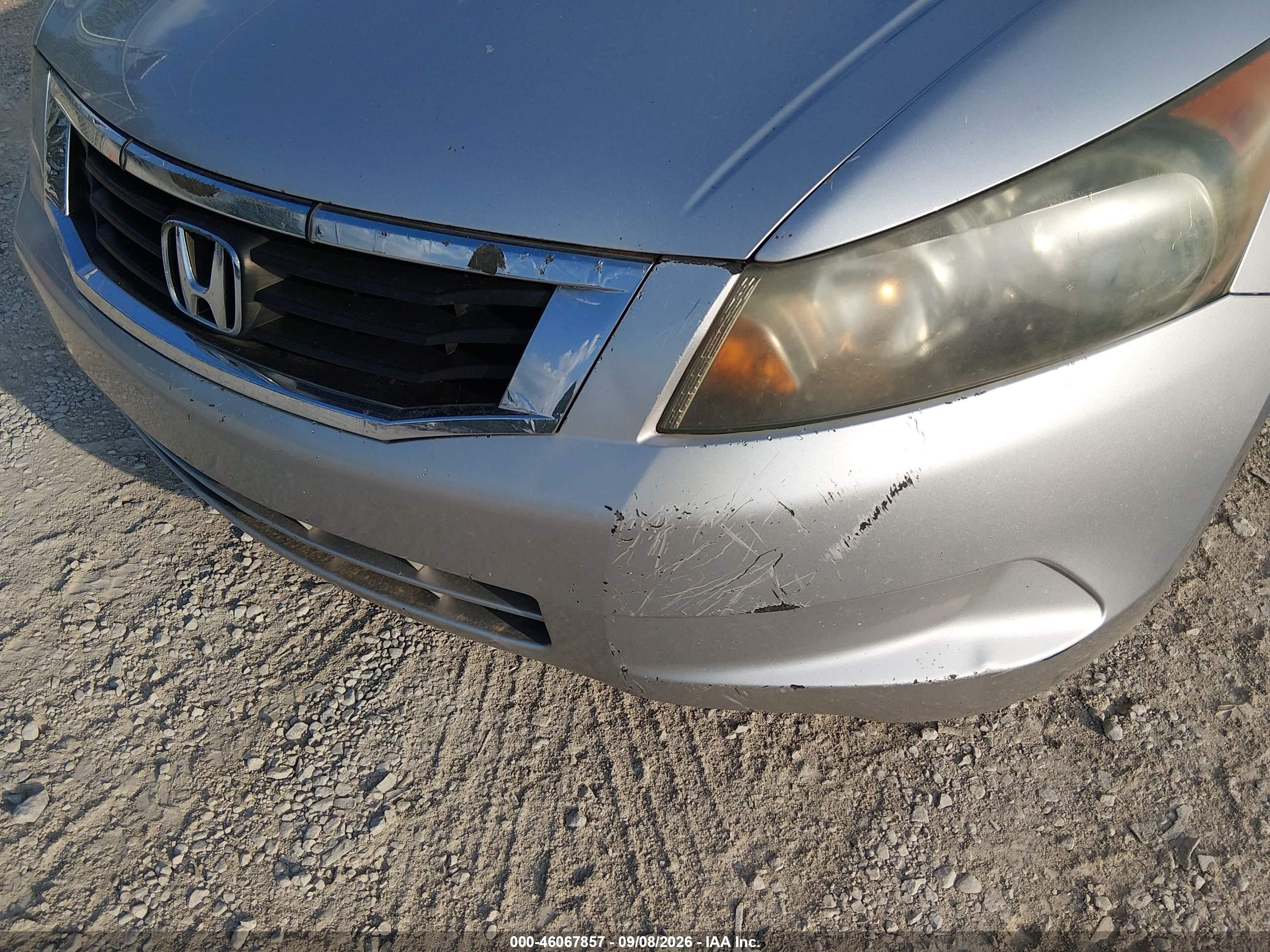 2008 Honda Accord 2.4 Ex-l Silver vin: 1HGCP26828A122755
