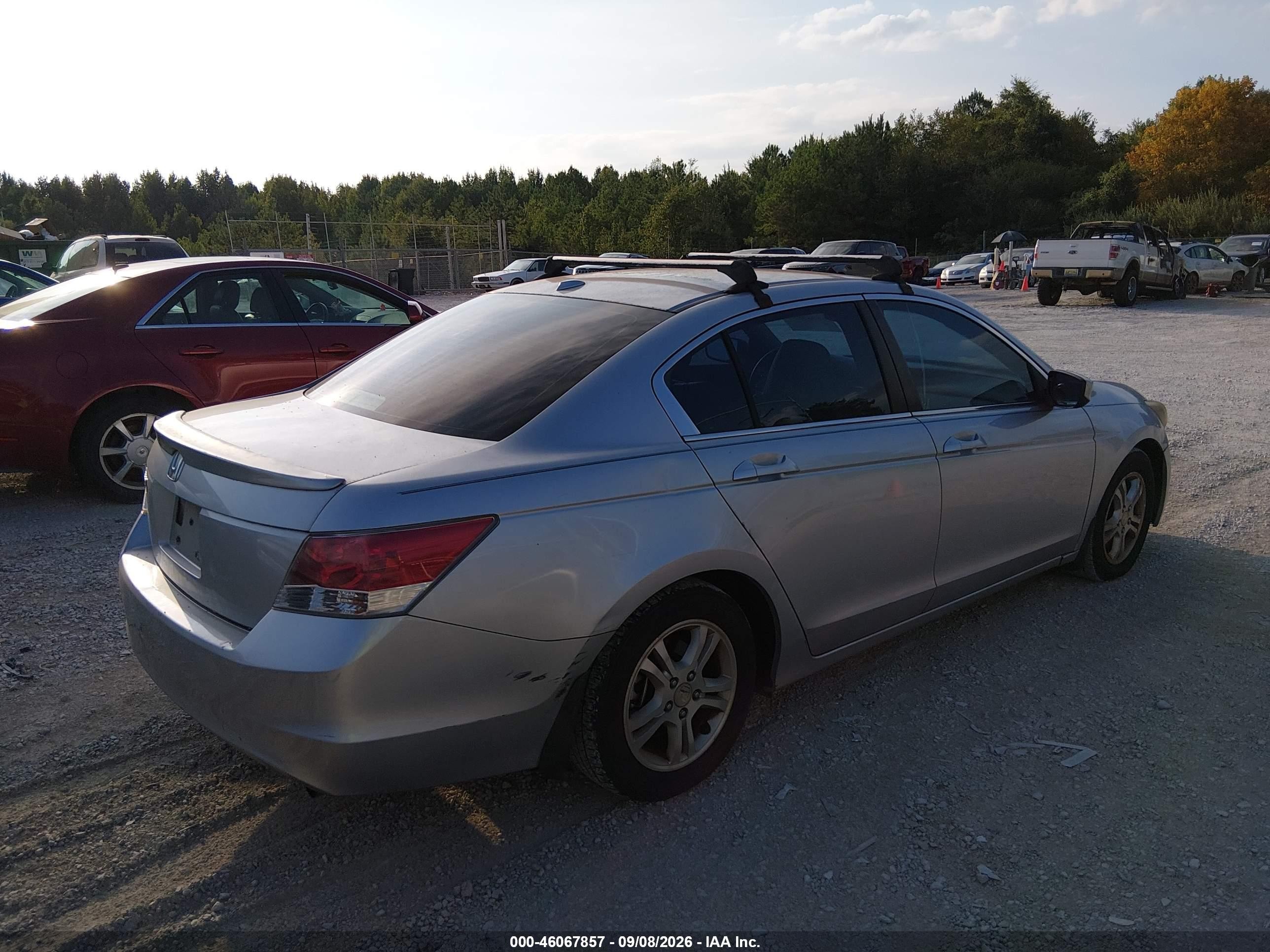 2008 Honda Accord 2.4 Ex-l Silver vin: 1HGCP26828A122755