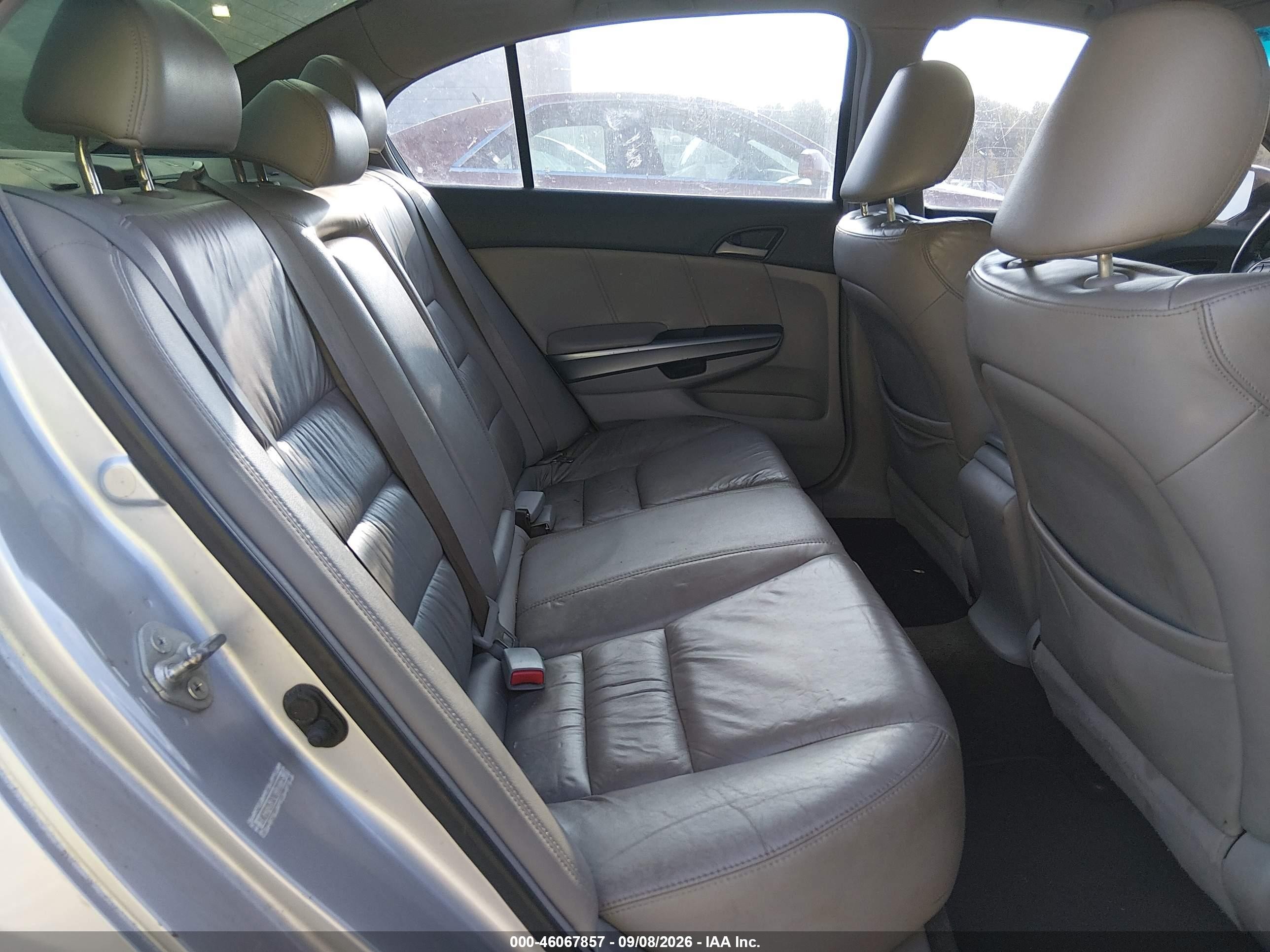 2008 Honda Accord 2.4 Ex-l Silver vin: 1HGCP26828A122755