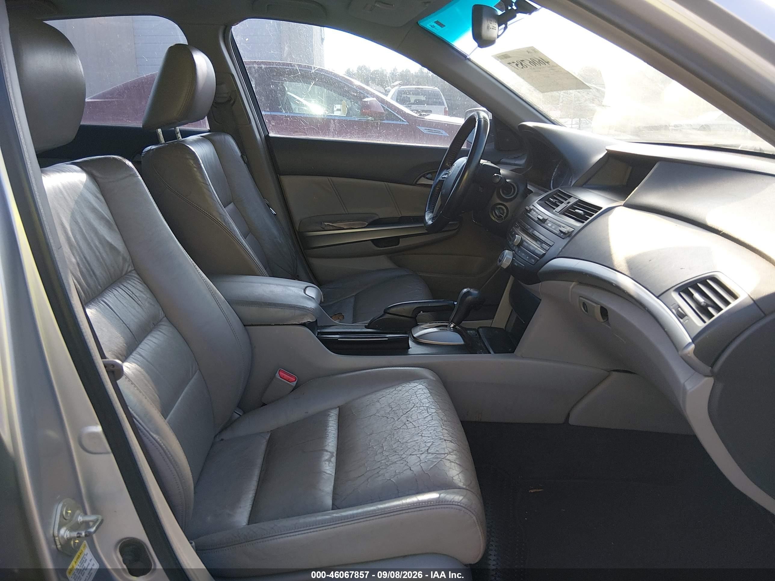 2008 Honda Accord 2.4 Ex-l Silver vin: 1HGCP26828A122755