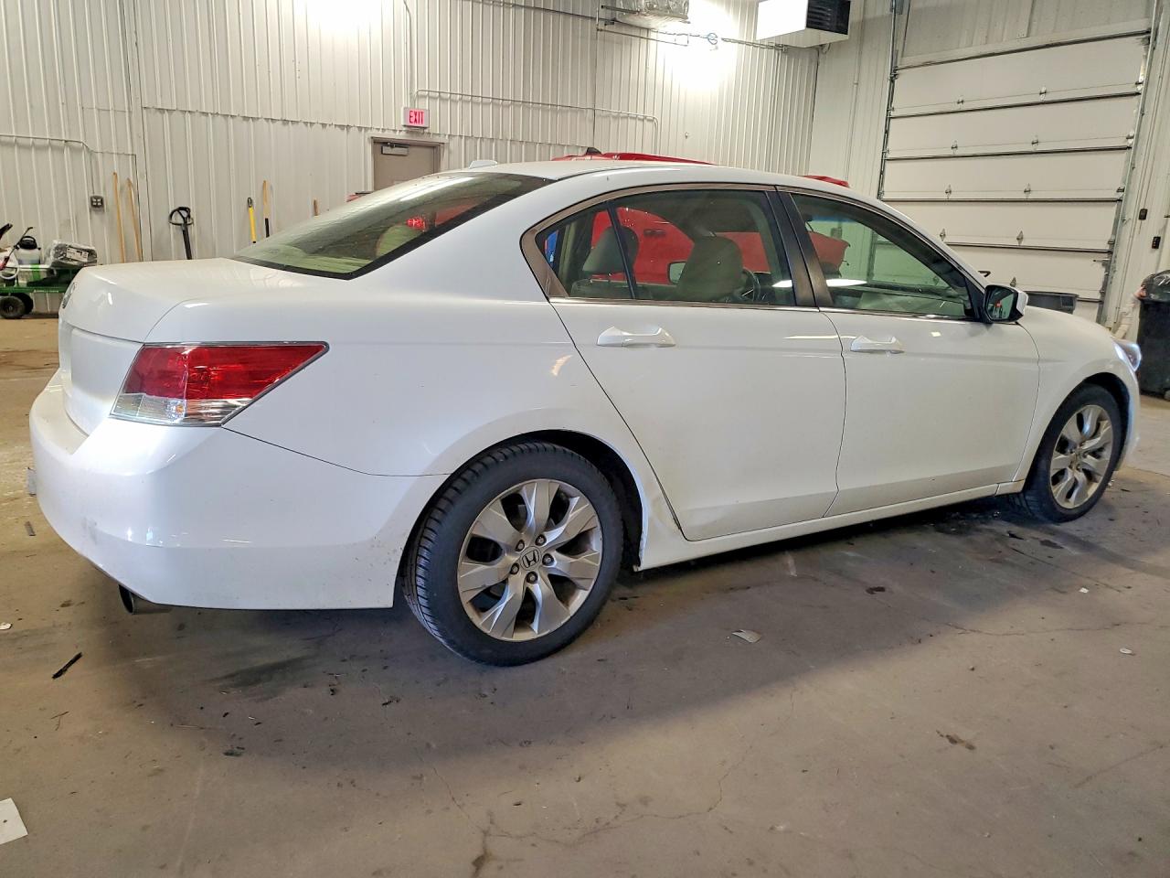 2008 Honda Accord Exl White vin: 1HGCP26828A130984