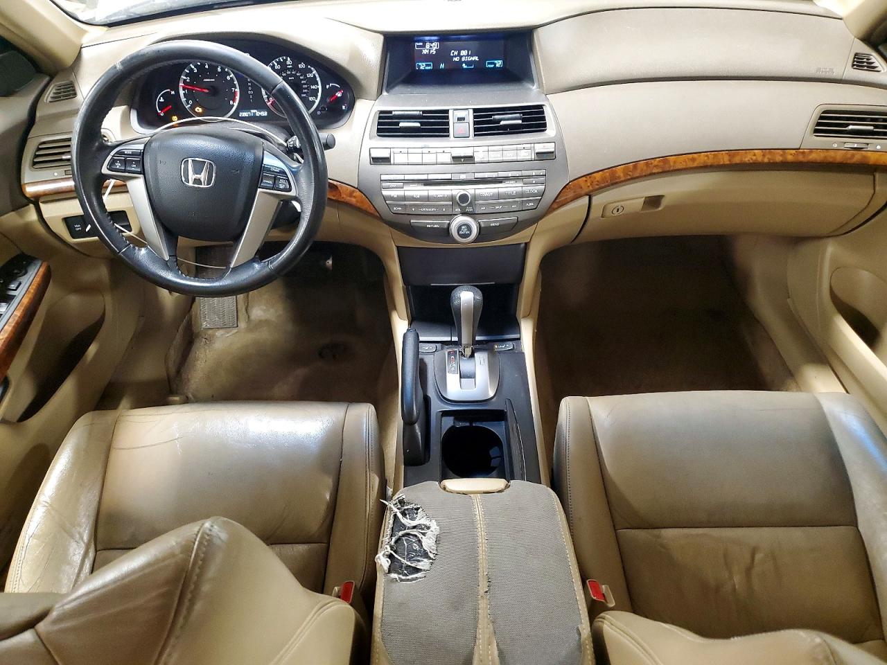 2008 Honda Accord Exl White vin: 1HGCP26828A130984