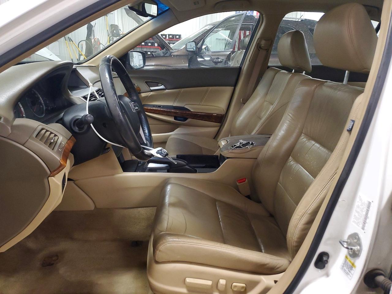 2008 Honda Accord Exl White vin: 1HGCP26828A130984